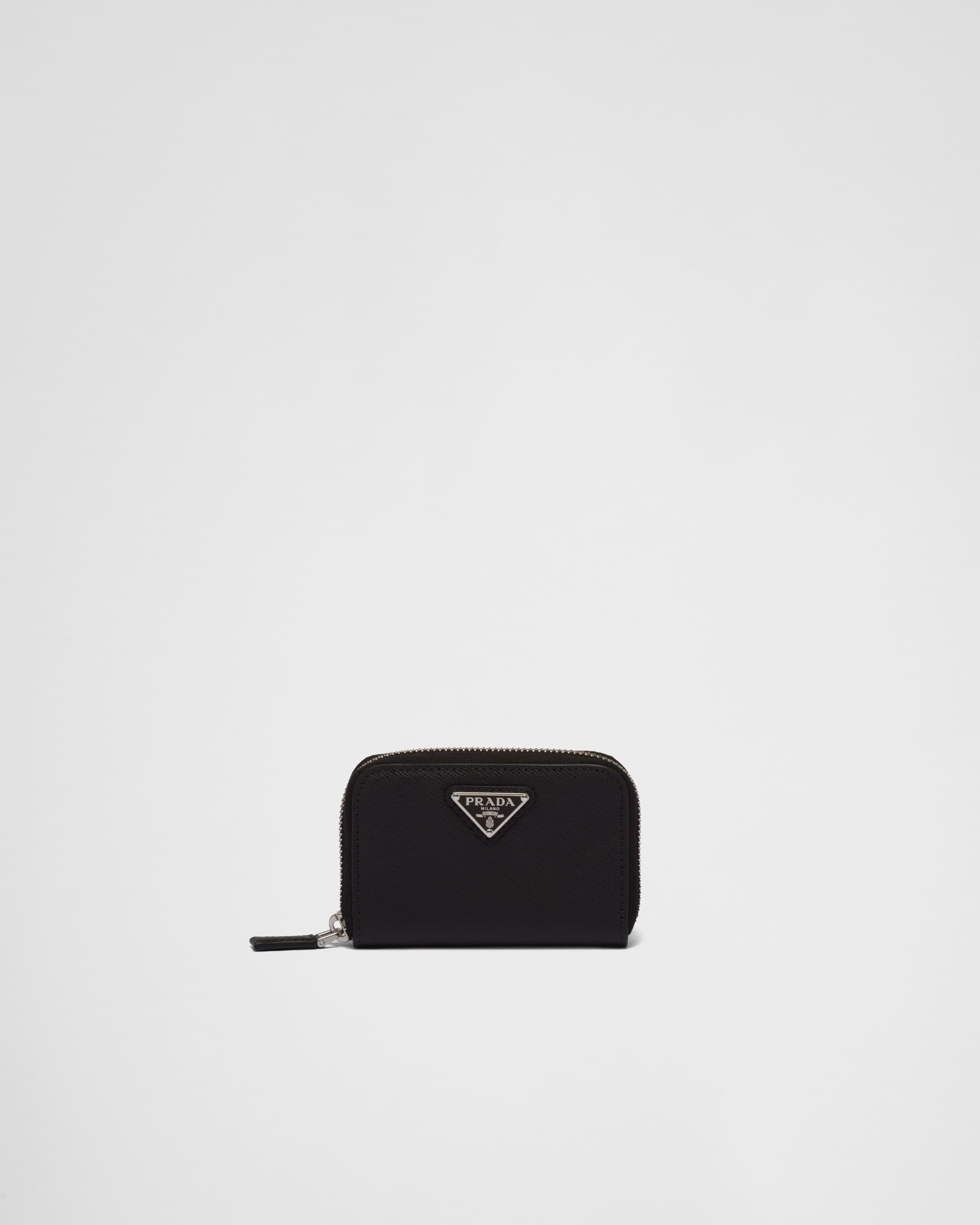Saffiano coin purse — Black — 2MM003_QHH_F0002