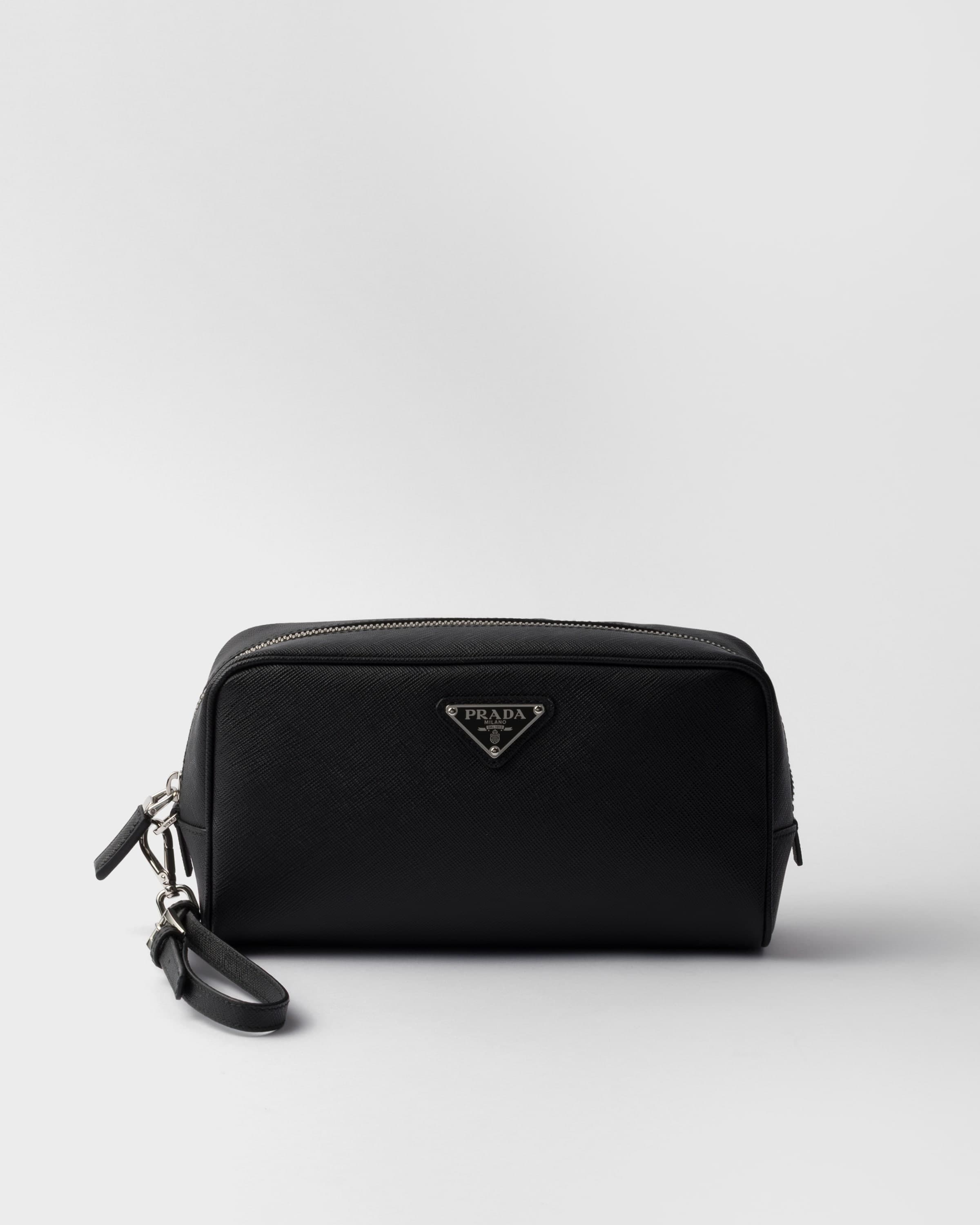 Saffiano pouch — Black — 2NE065_PN9_F0002