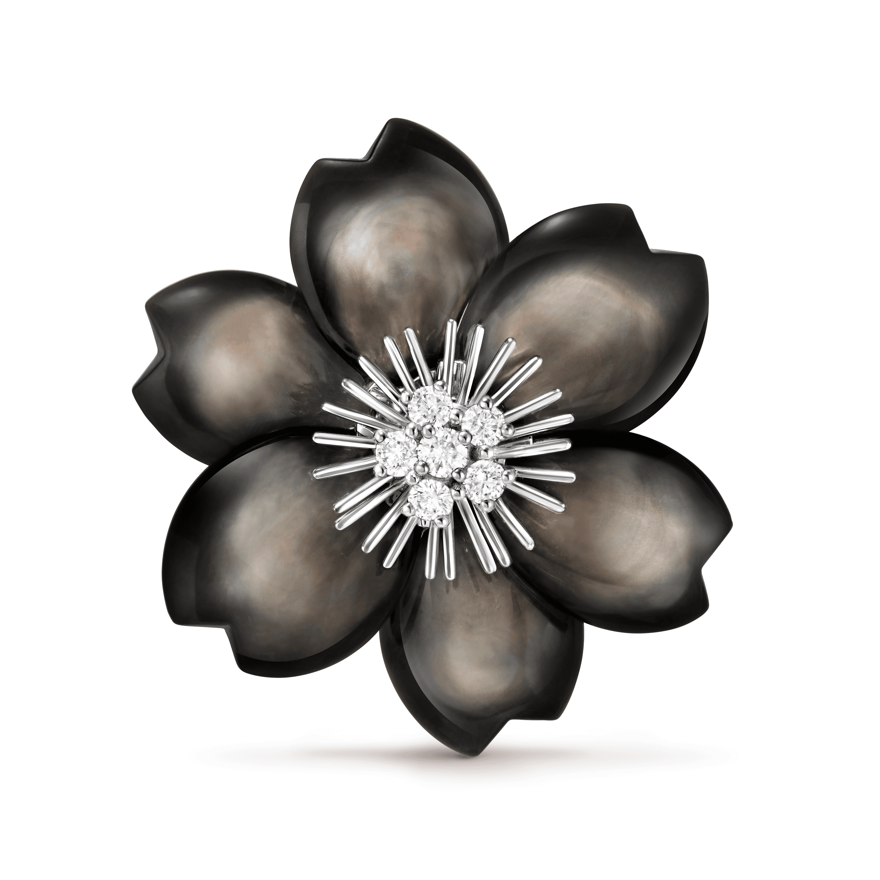 Rose de Noël clip, medium model — VCARA53300