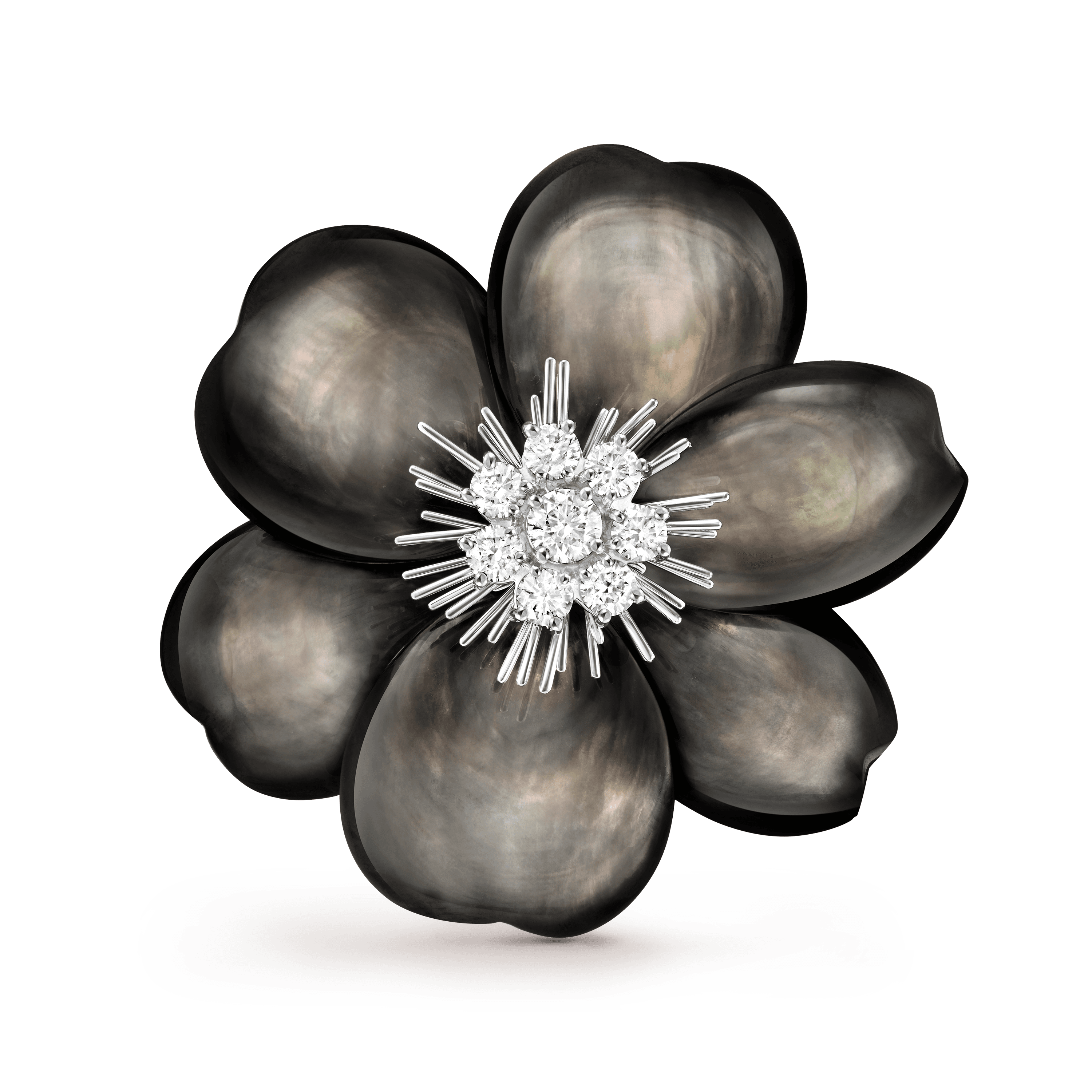 Rose de Noël clip, large model — VCARA53500