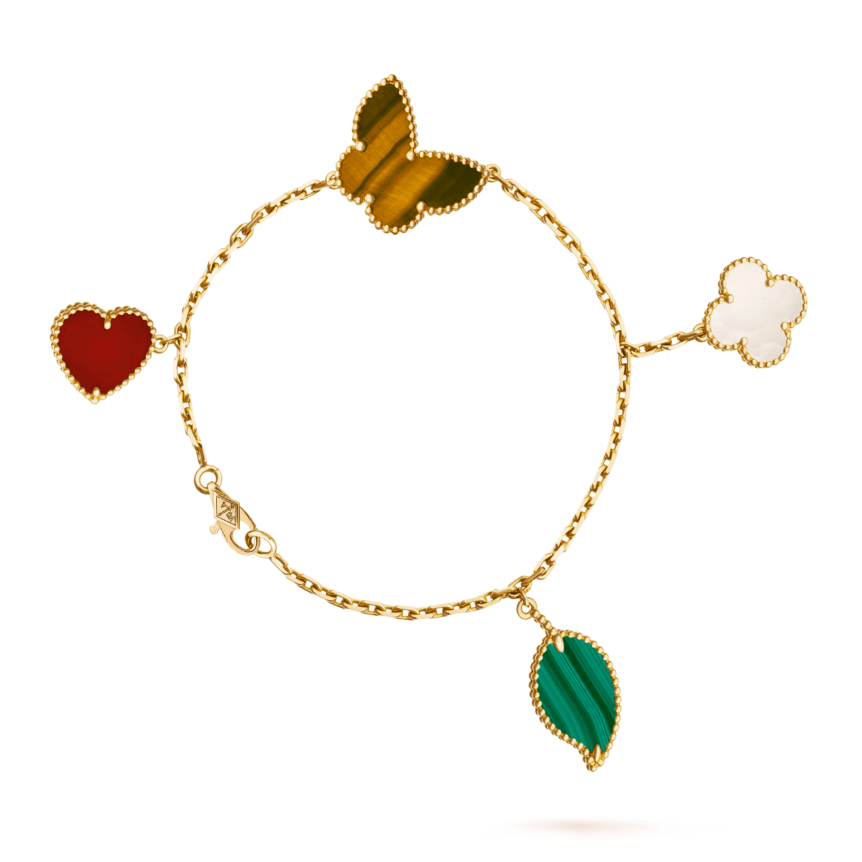 Lucky Alhambra bracelet, 4 motifs — VCARD79600