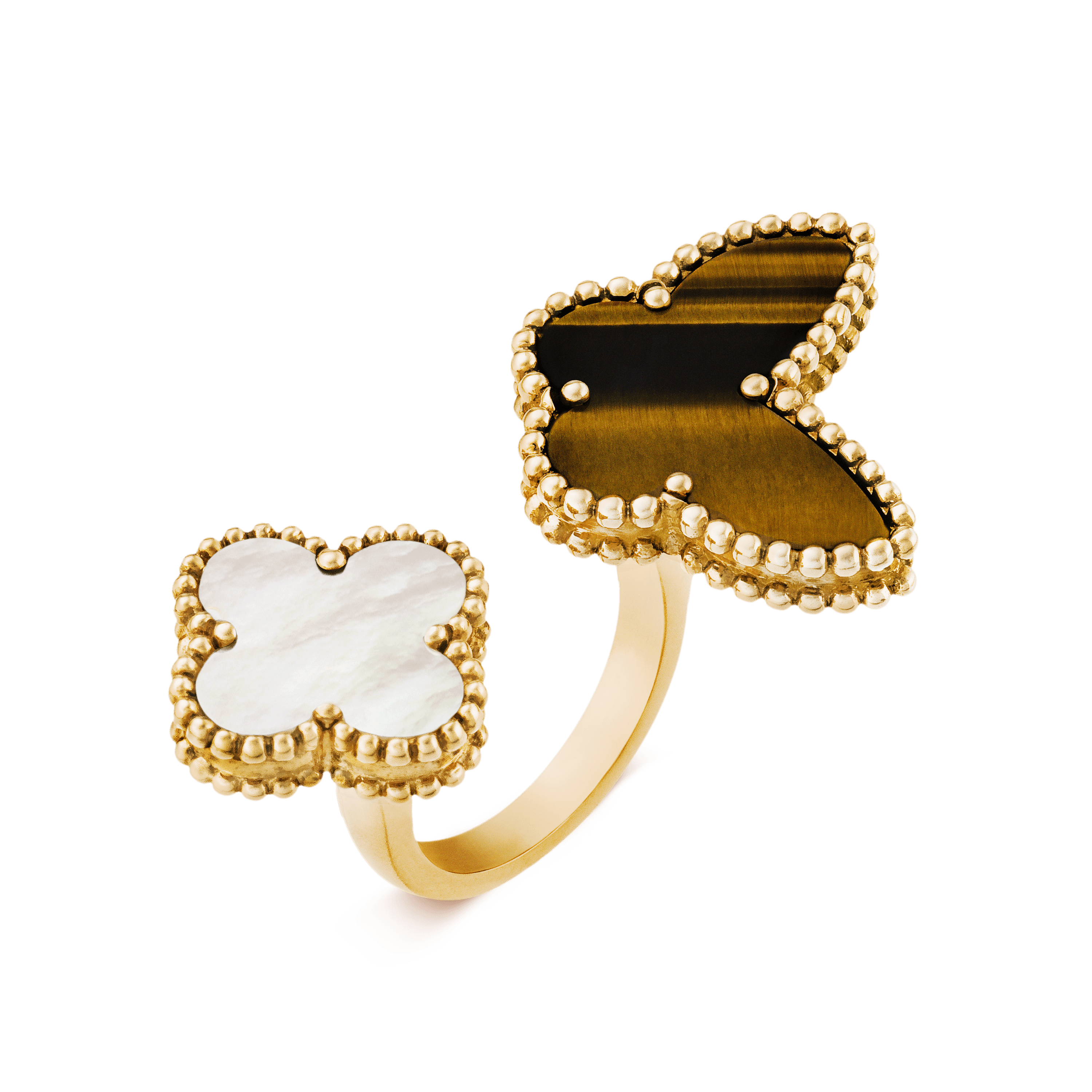 Lucky Alhambra Between the Finger ring — VCARN05800
