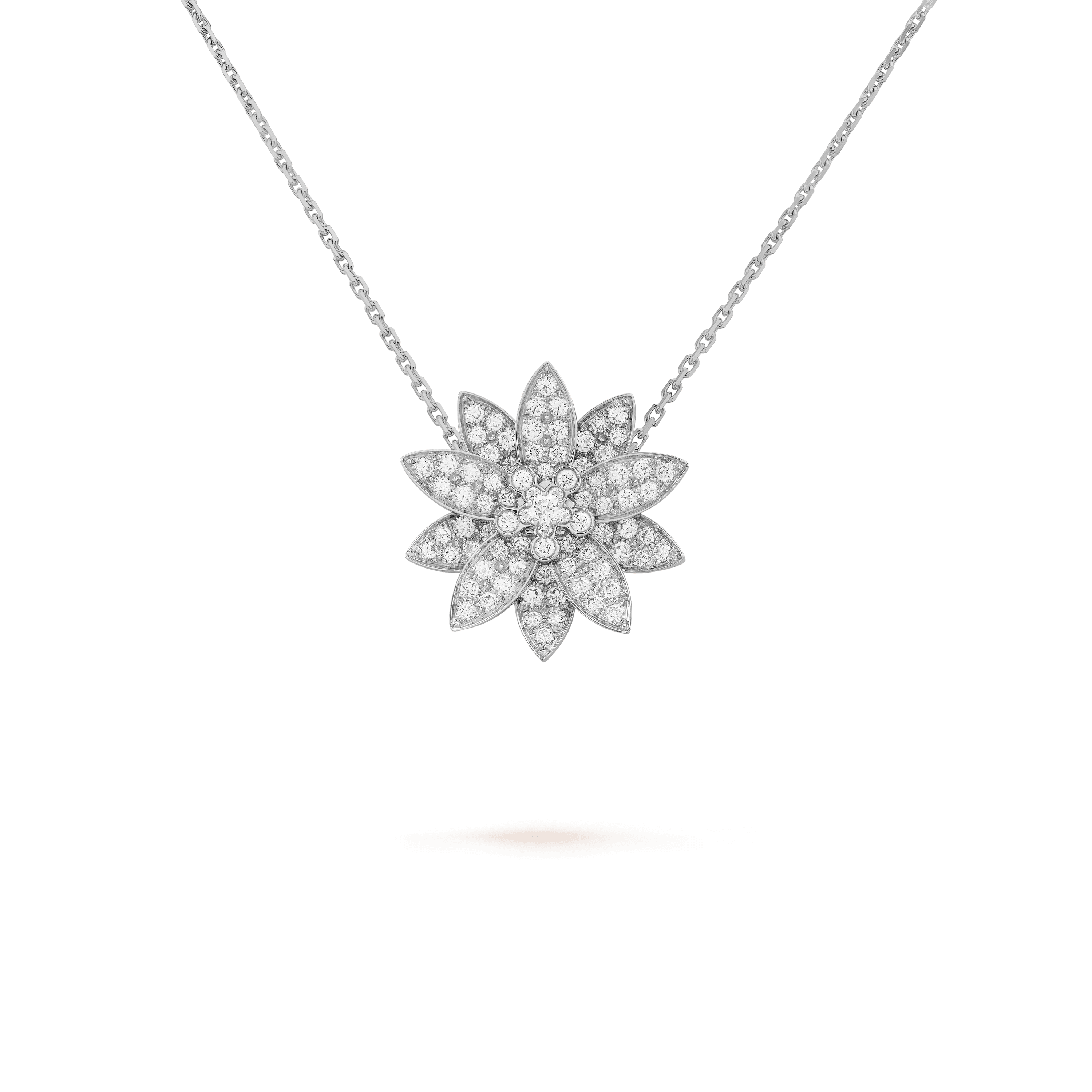 Lotus clip pendant, medium model — VCARO6P800
