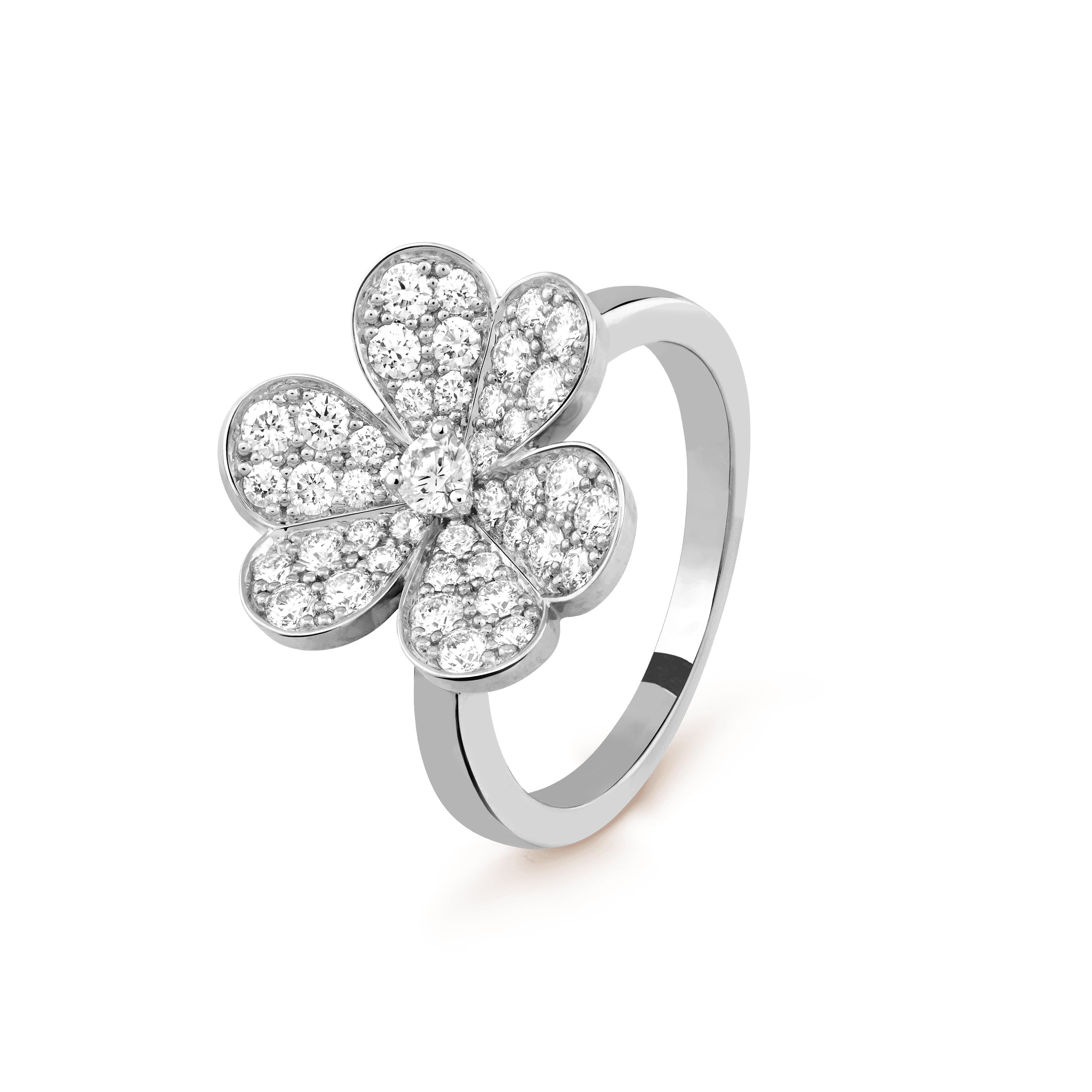 Frivole ring, 1 flower — VCARD31600