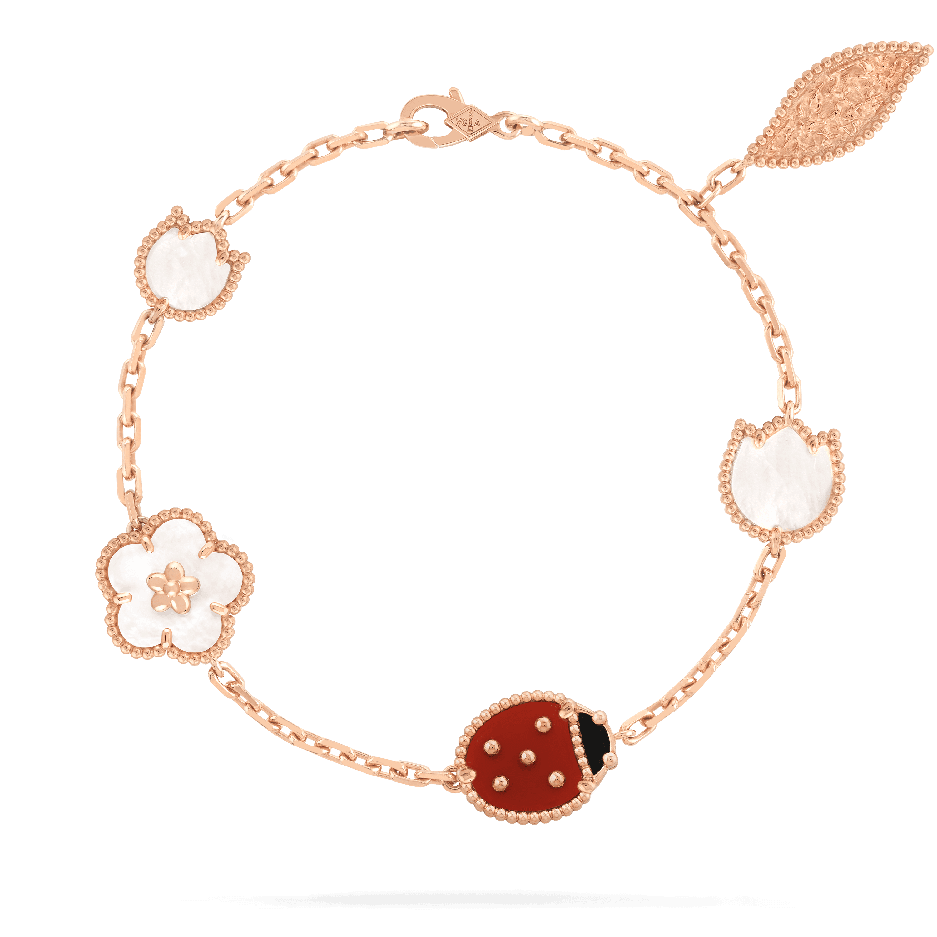 Lucky Spring bracelet, 5 motifs — VCARP7RR00