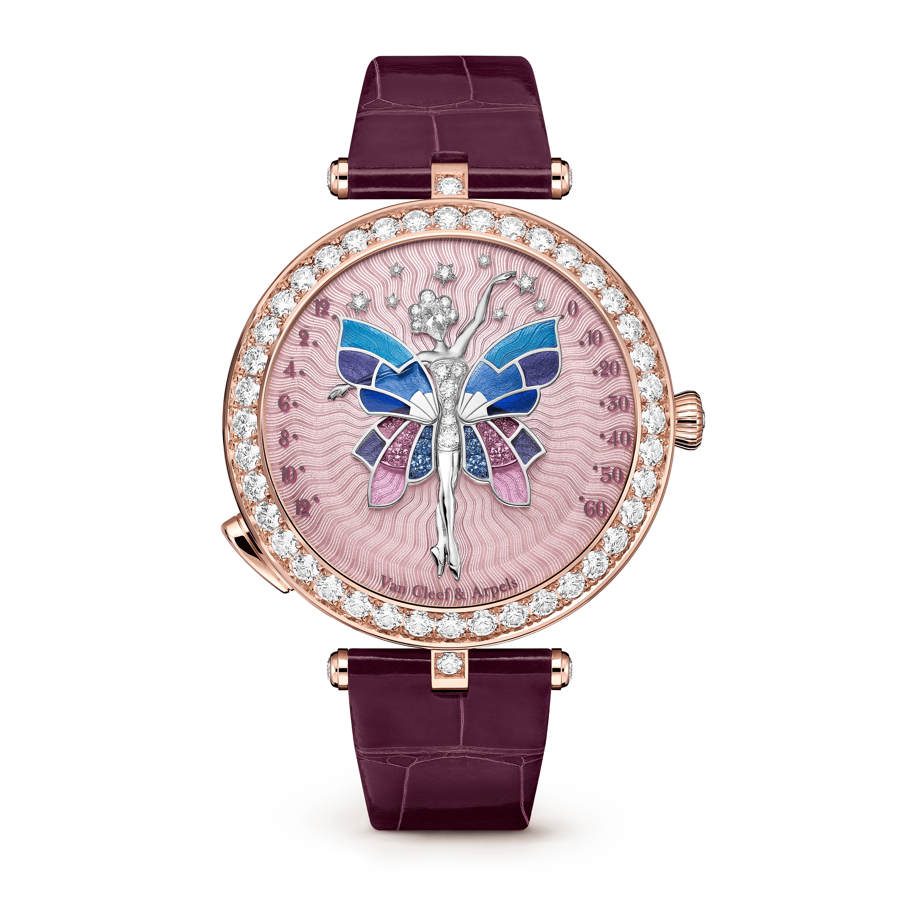 Lady Arpels Ballerine Enchantée Or Rose watch — VCARPBER00