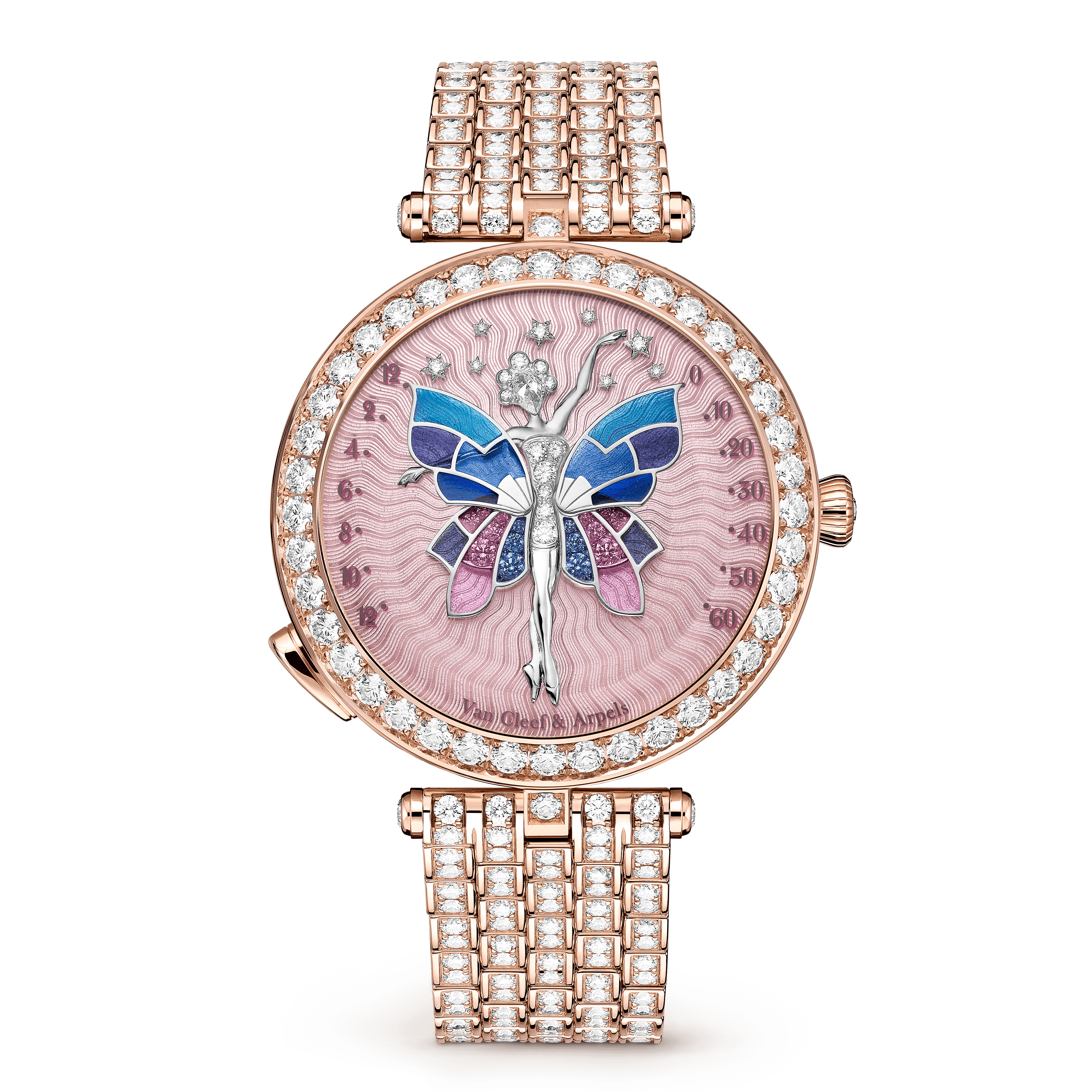 Lady Arpels  Ballerine Enchantée Or Rose watch — VCARPBES00