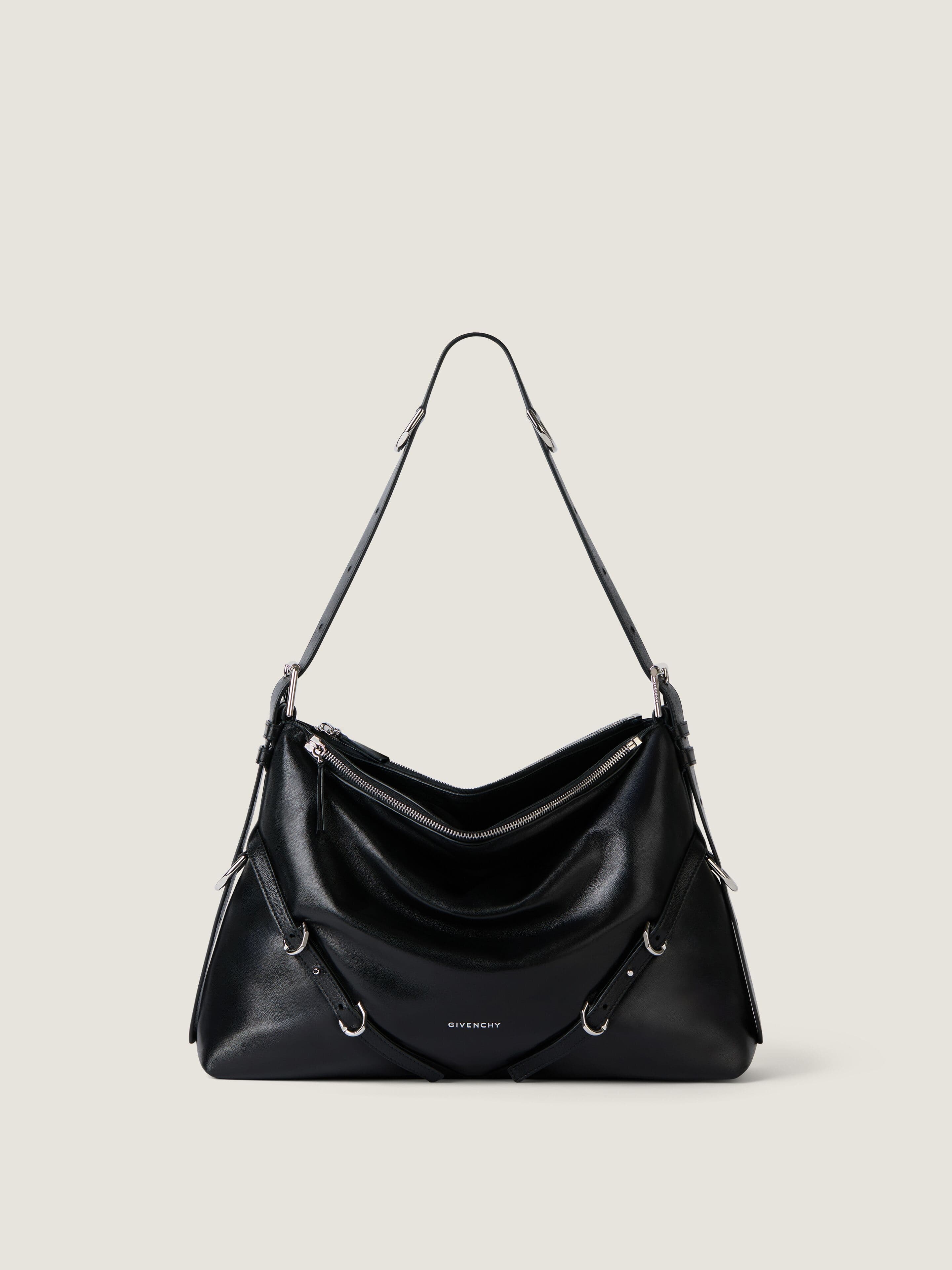 Medium Voyou Bomber bag in nappa leather — BB518QB2HZ-001