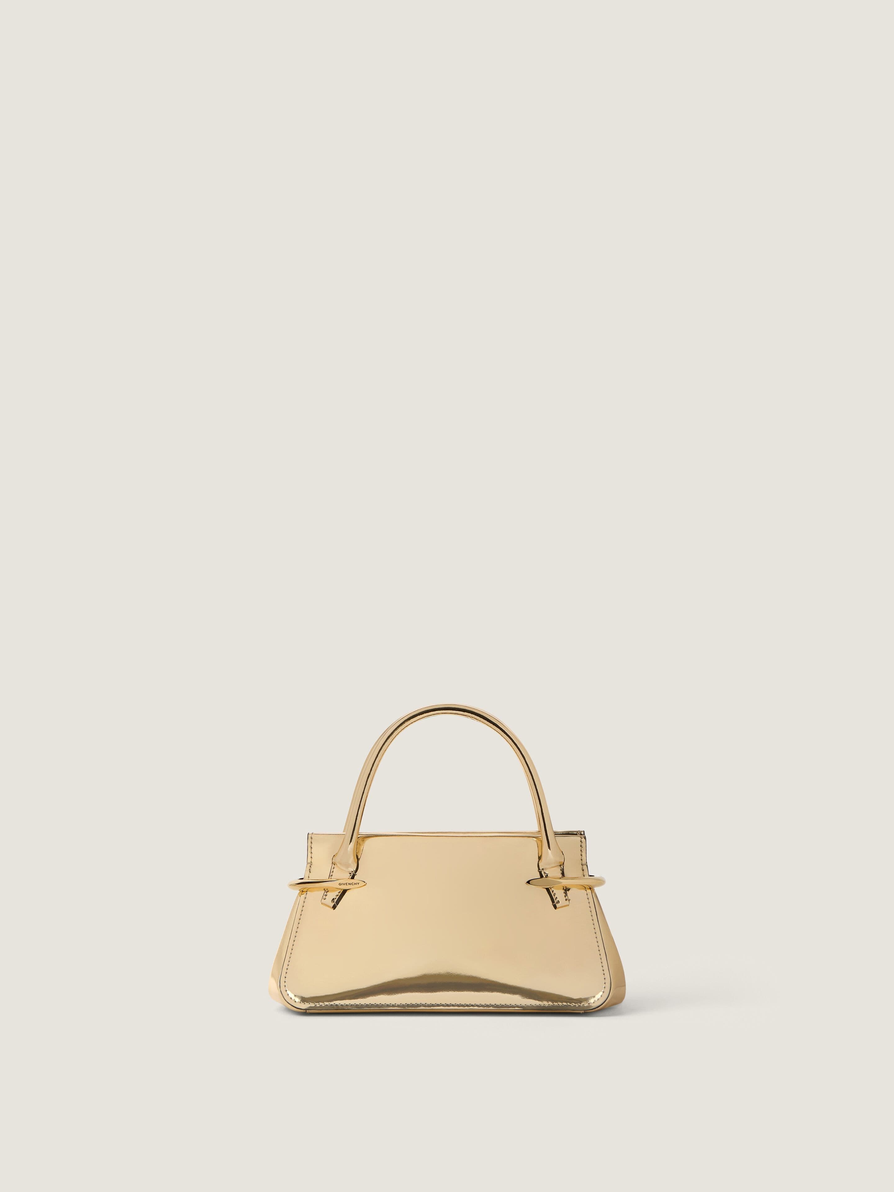 Mini Pinch bag in mirror effect leather — BB515JB2AS-715