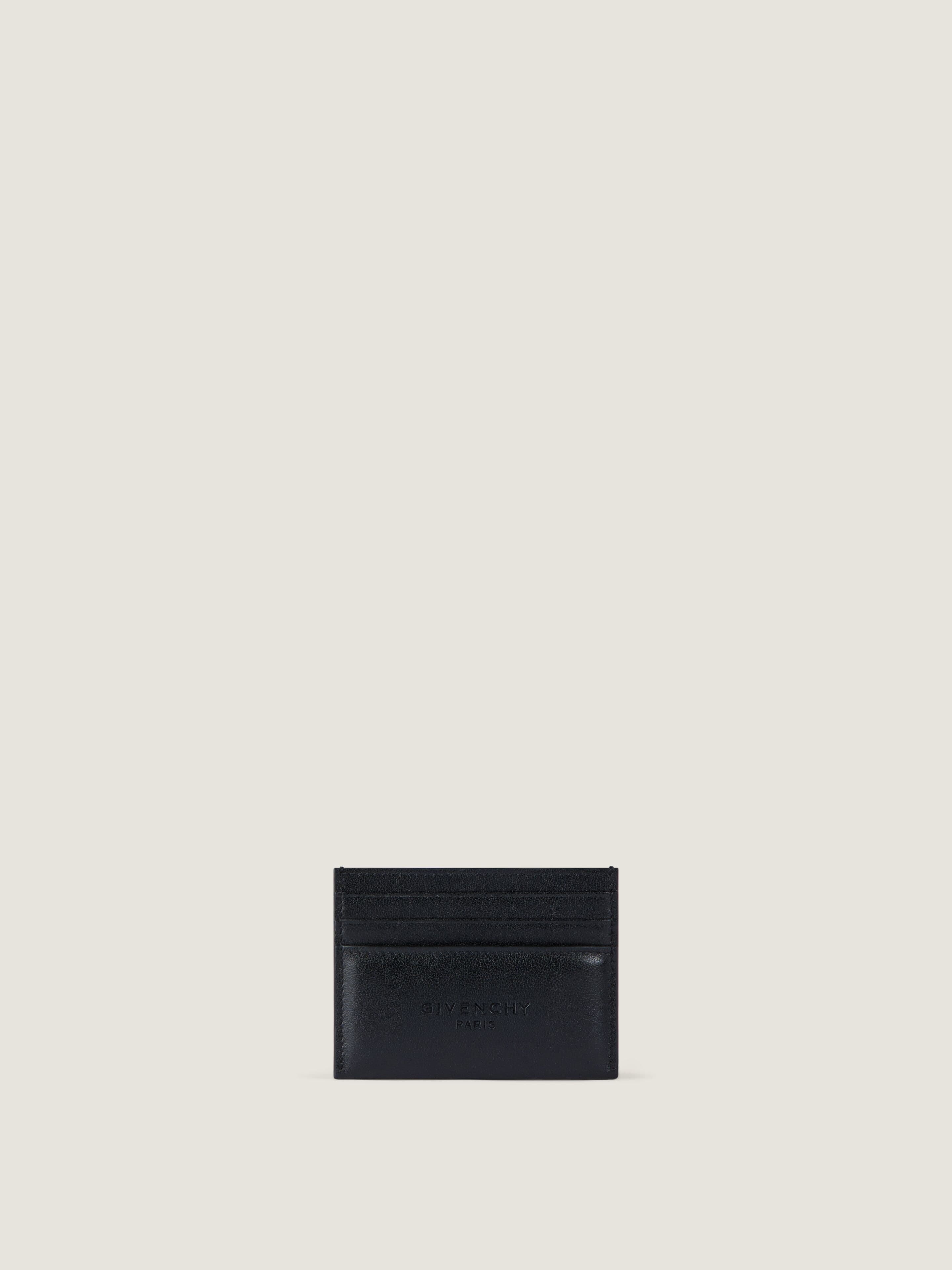 Antigona Stamped card holder in leather — BK60G0K21L-001