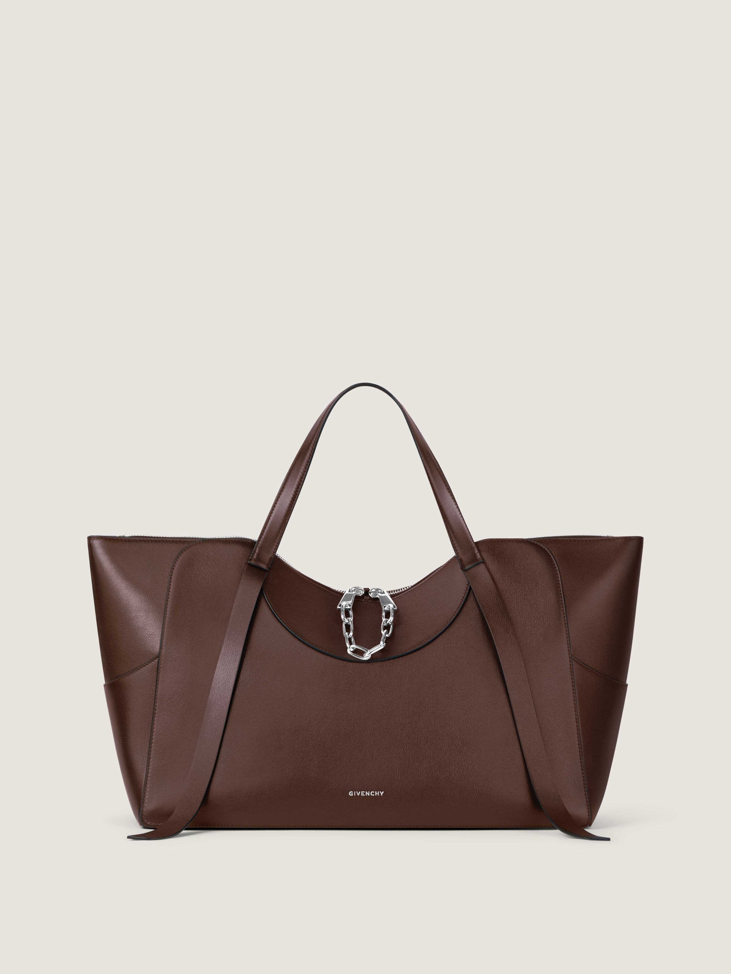 Large The Snatch bag in grained leather — BB5164B2DL-201