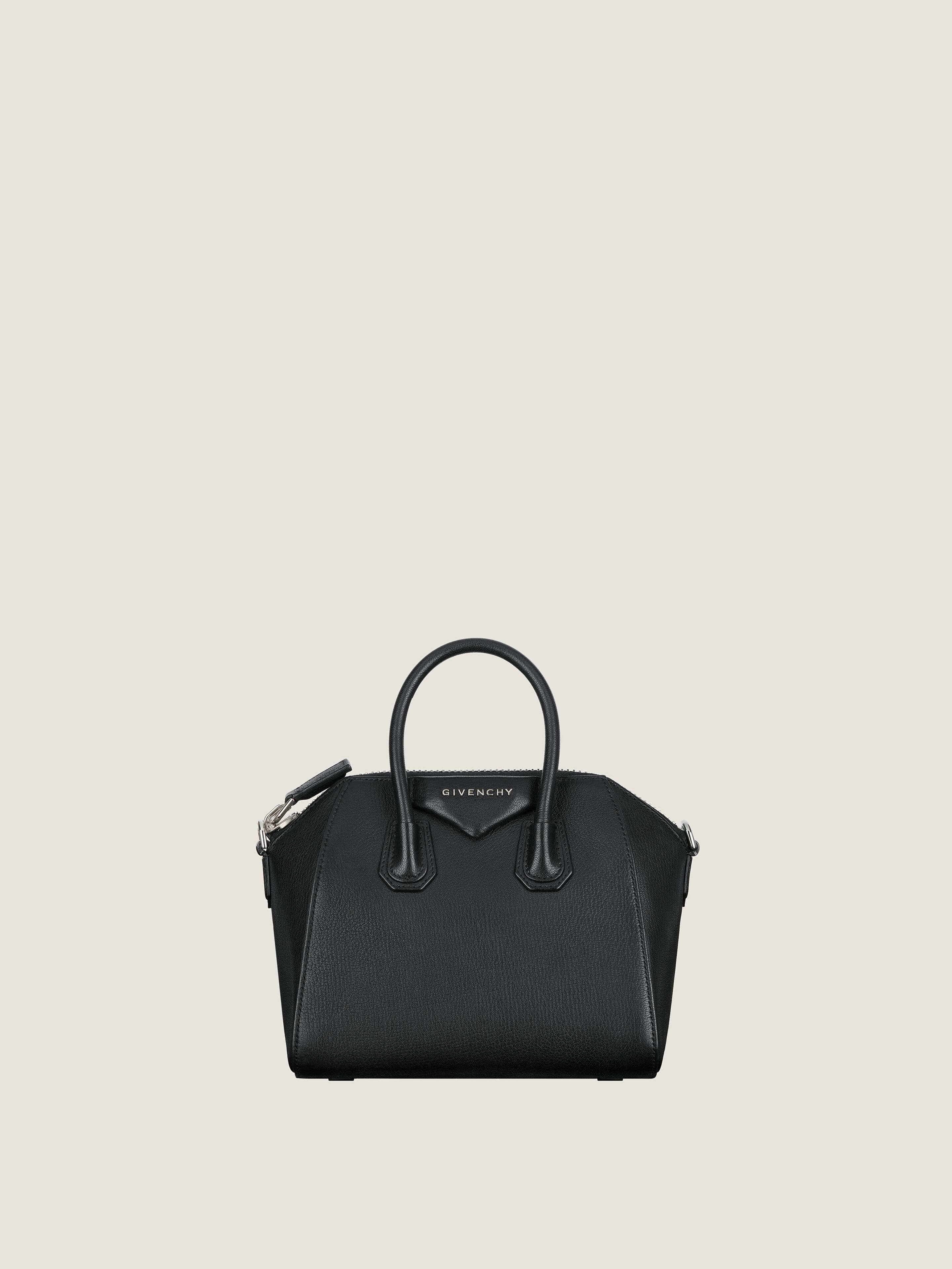 Mini Antigona bag in grained leather — BB05114012-001