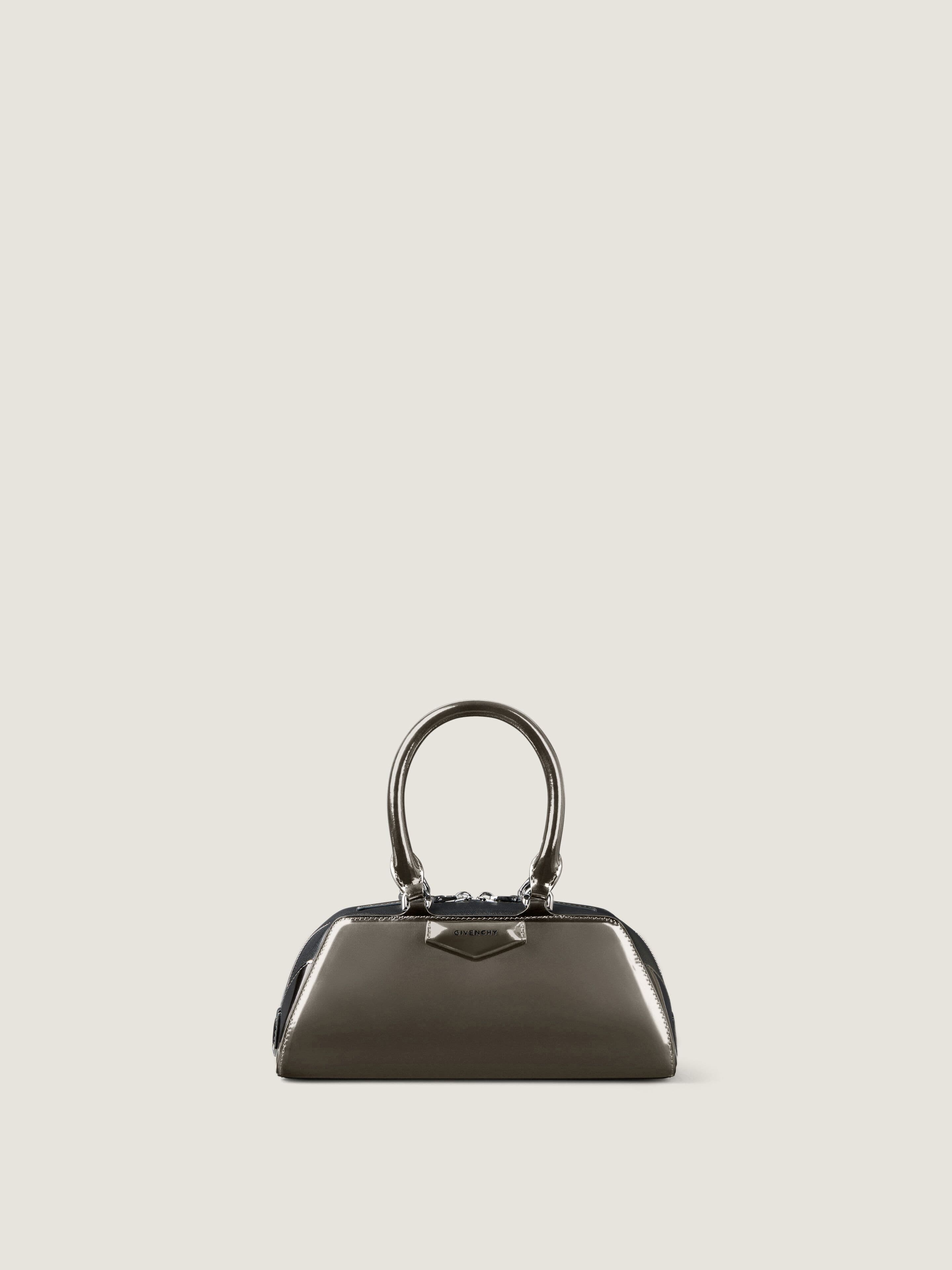 Mini Antigona East-West bag in mirror effect leather — BB5146B2GG-713