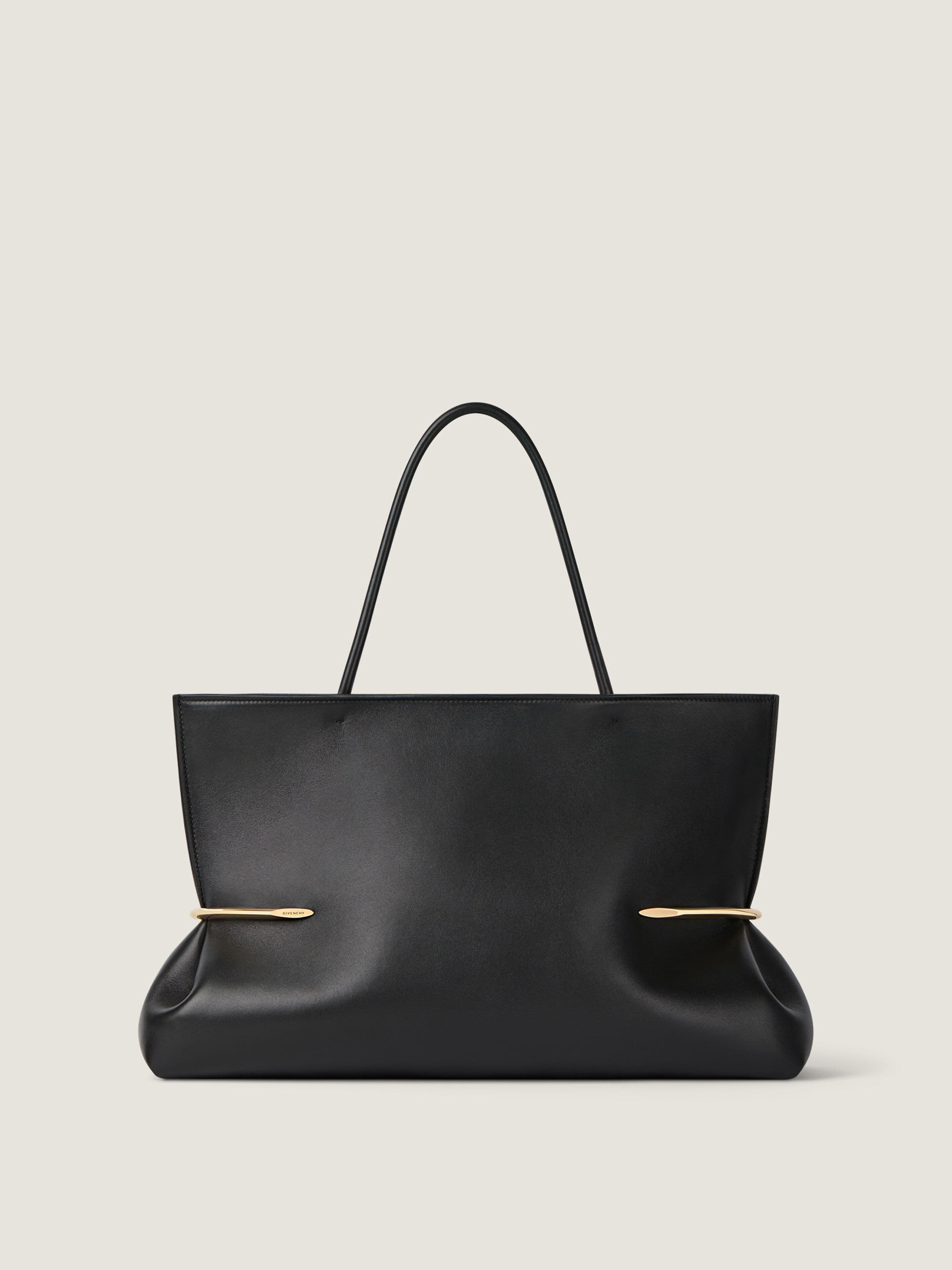 Pinch Squeezed Horizontal tote bag in nappa leather — BB516HB1Y2-001