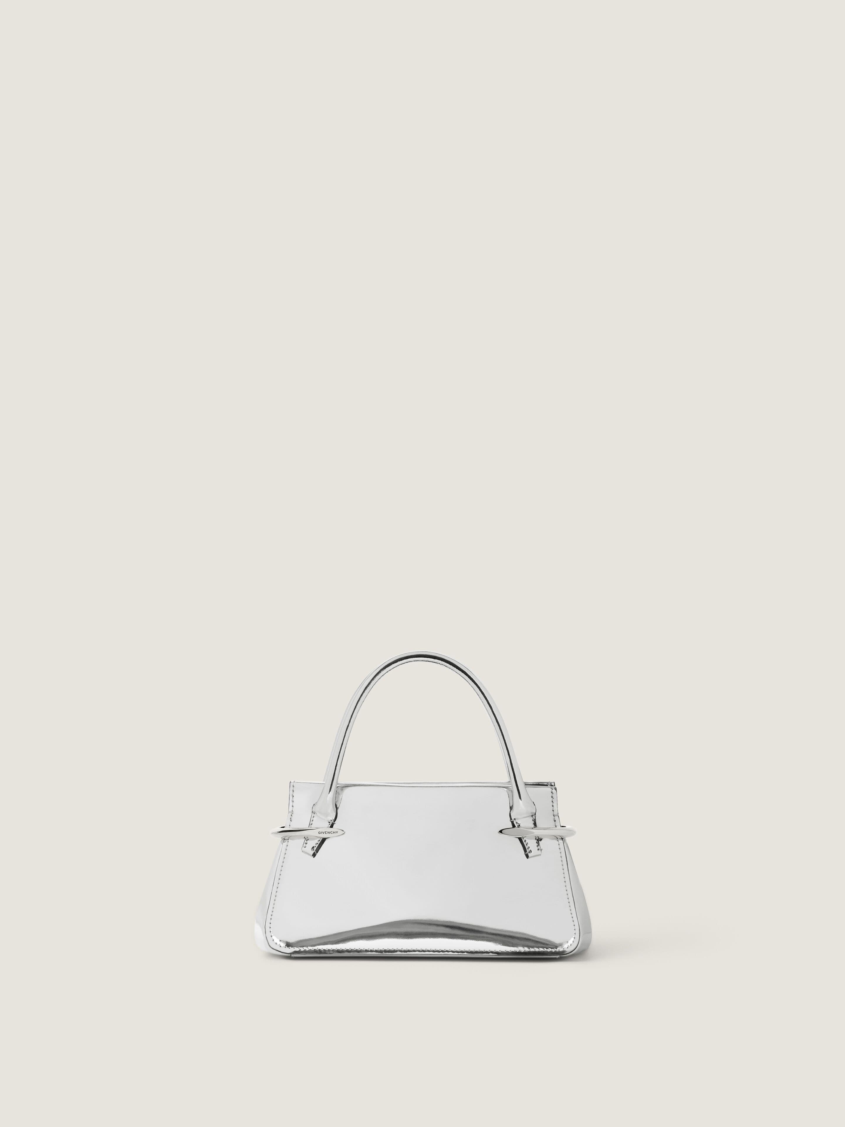 Mini Pinch bag in mirror effect leather — BB515JB2CZ-040