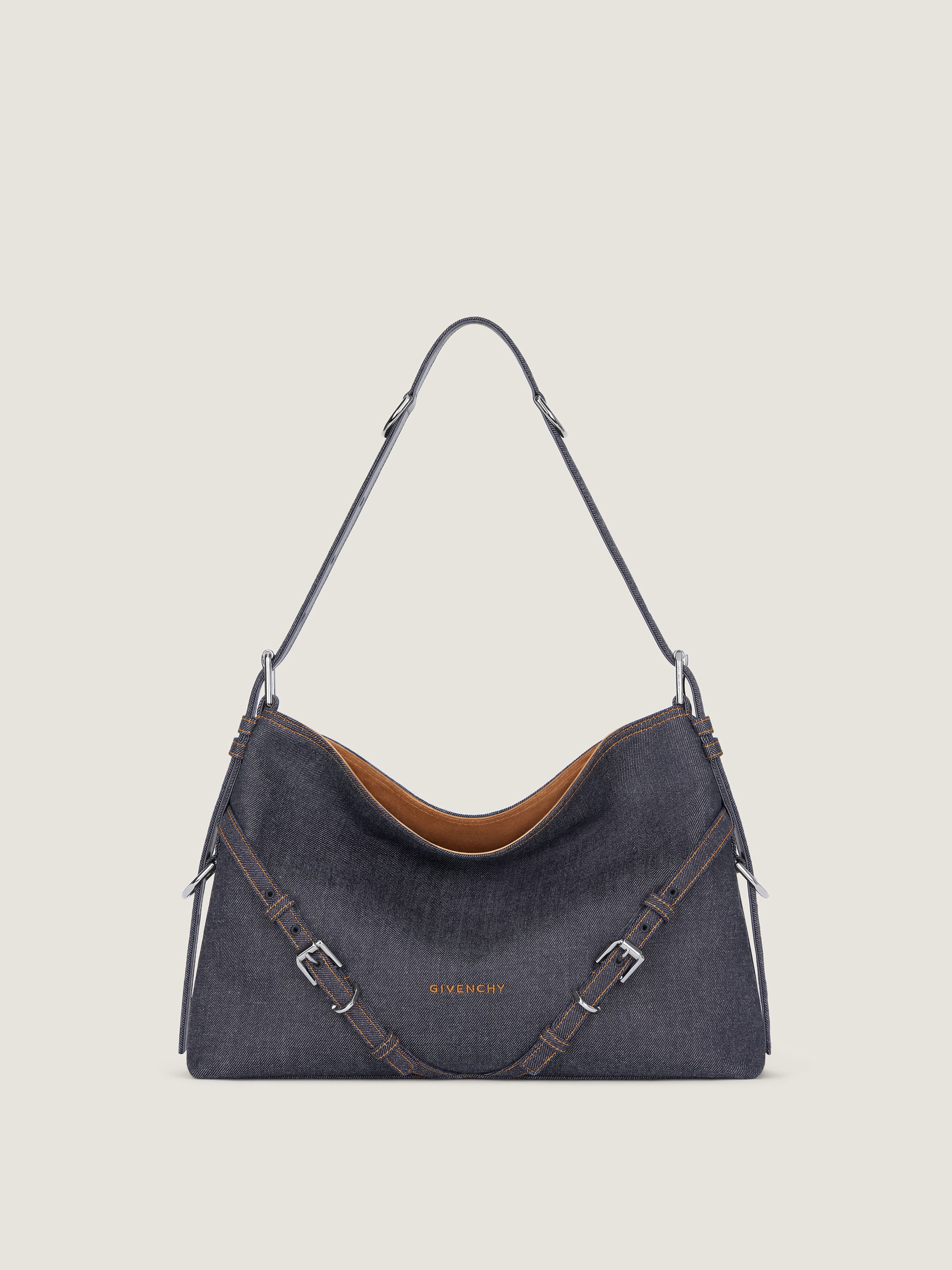 Medium Voyou bag in denim — BB5131B2AH-415