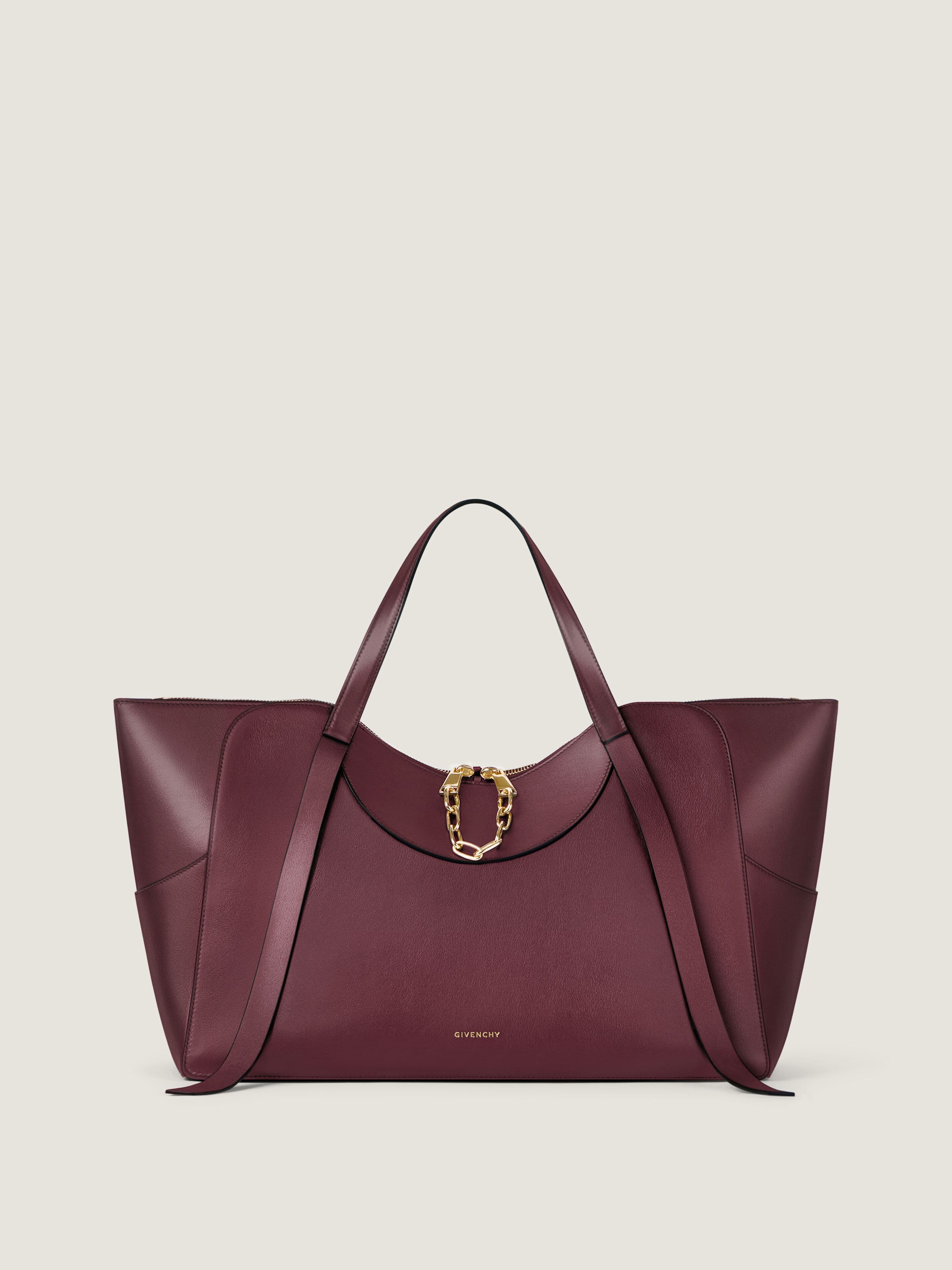 Large The Snatch bag in grained leather — BB5164B2DK-542