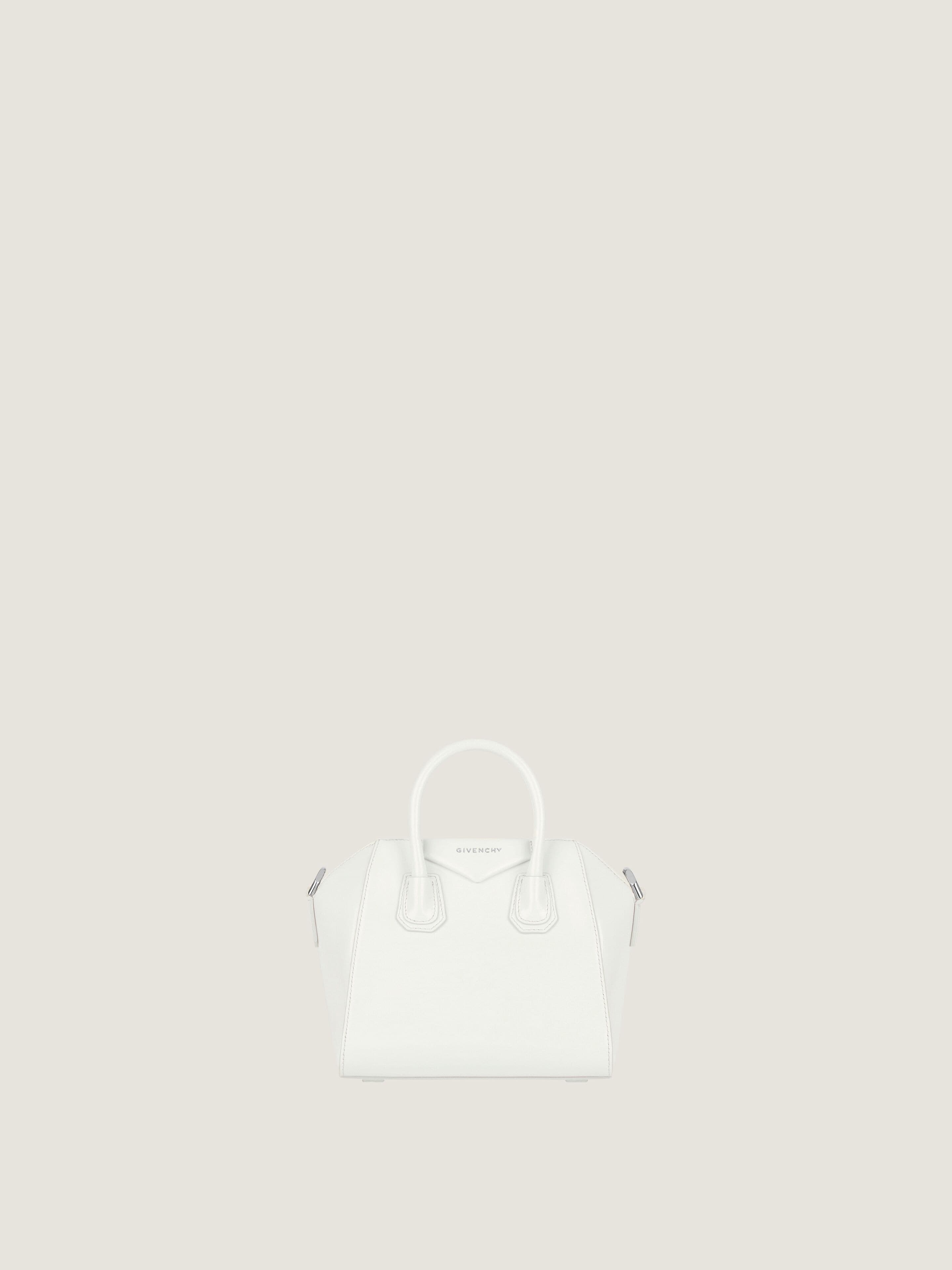 Micro Antigona bag in Box leather — BB60K4B00D-100