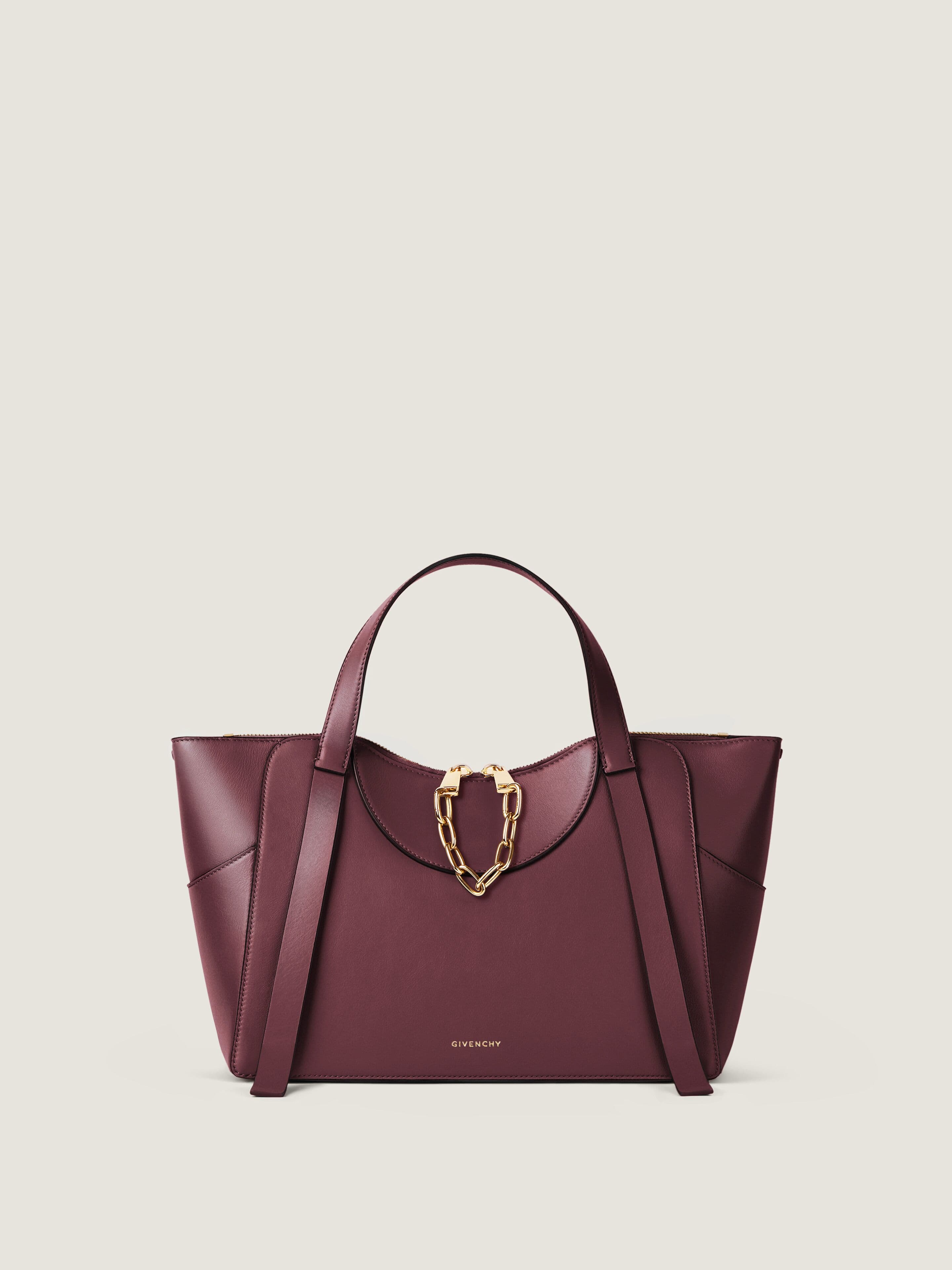 Medium The Snatch bag in grained leather — BB516SB2DK-542