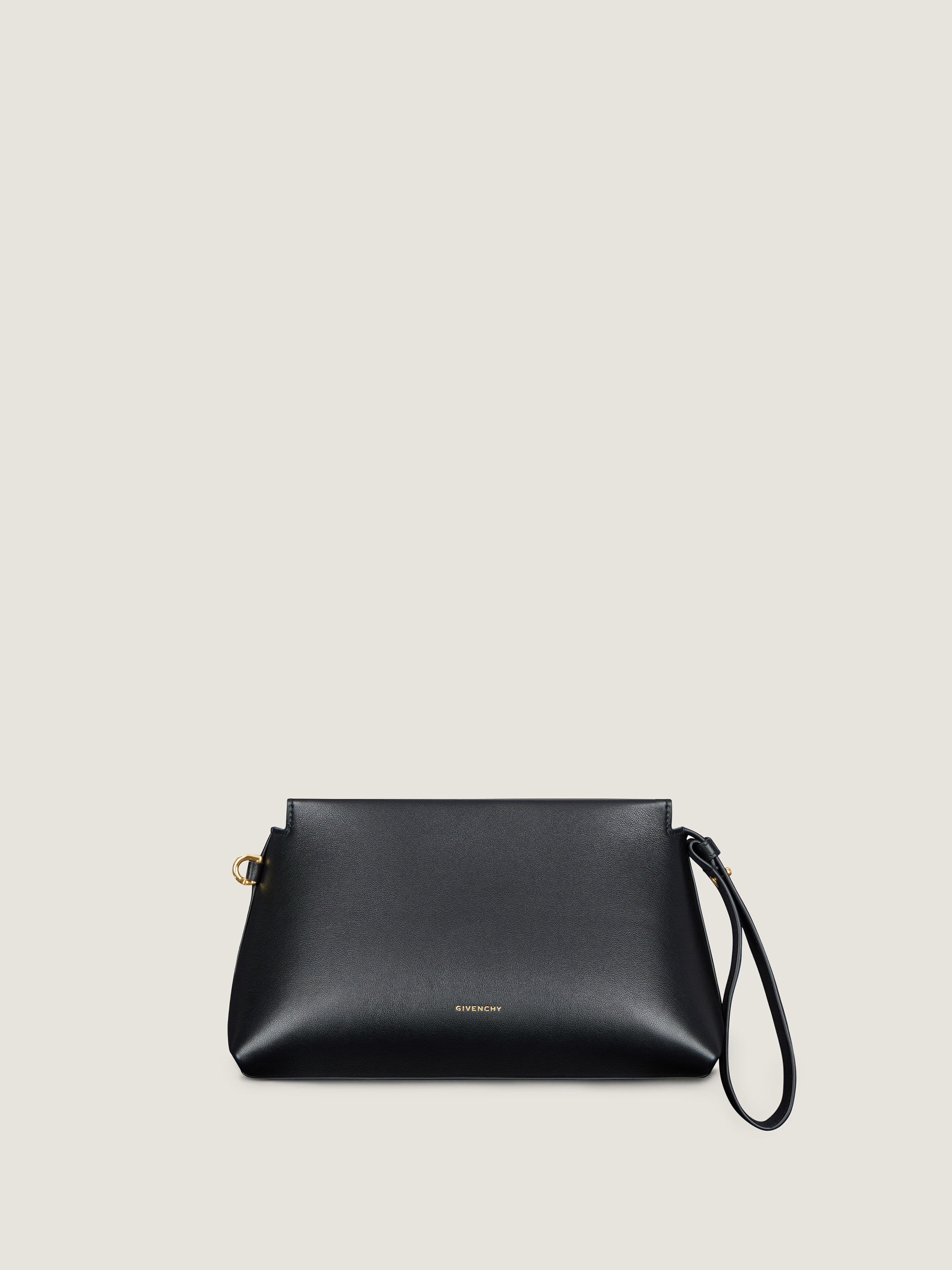 Day pouch in shiny leather — BB60PEB2AE-001