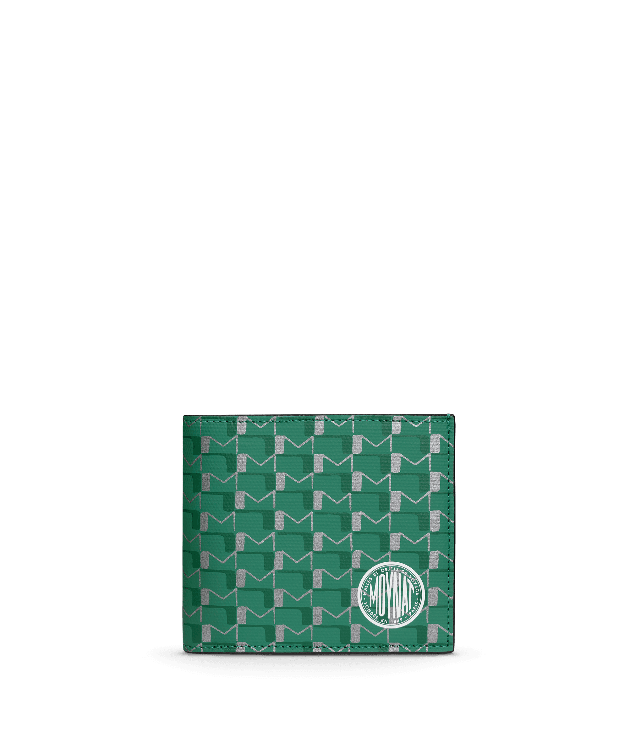 Oh! Compact Wallet in Green Silver — CE0269-0977
