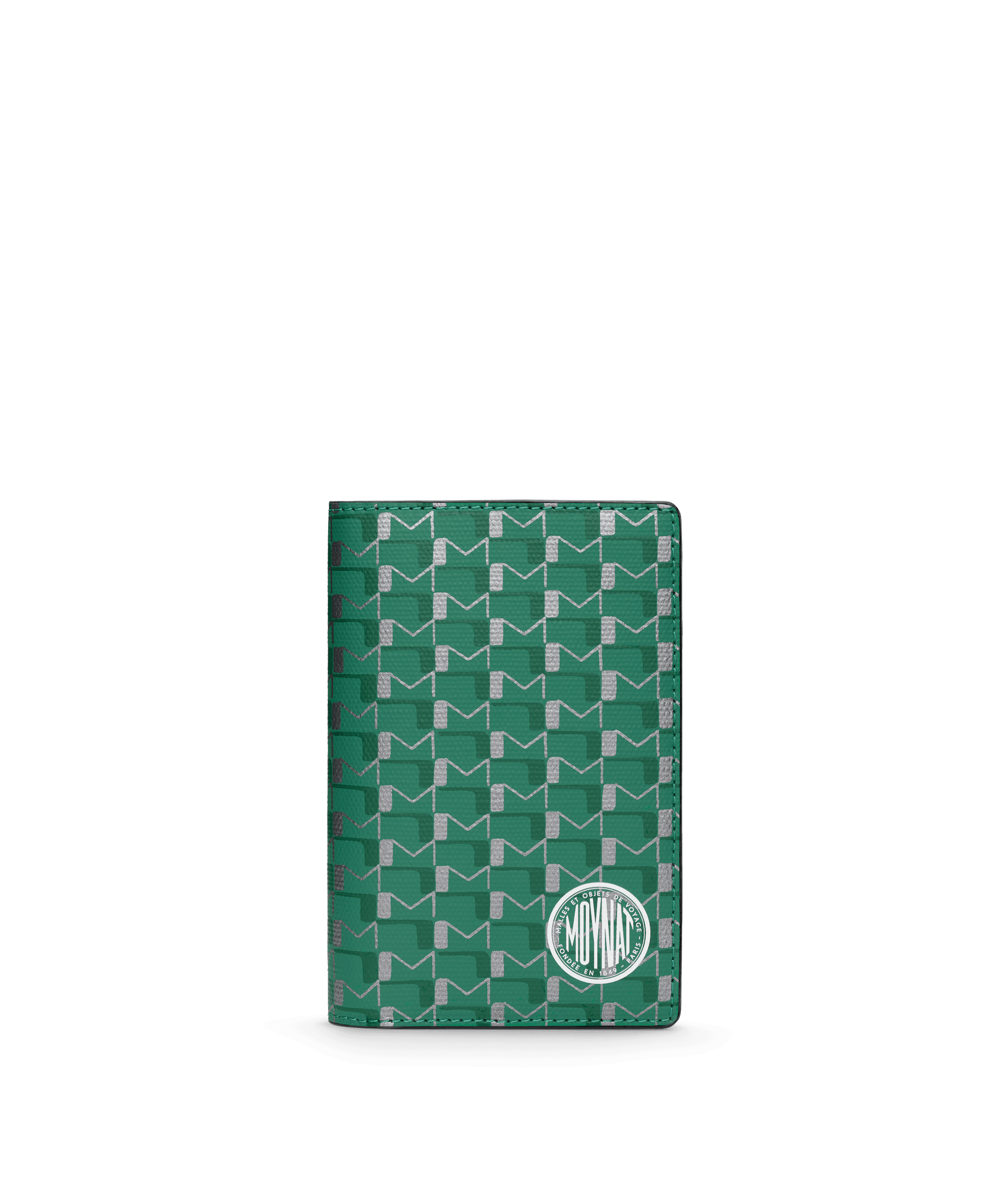 Oh! Passport Holder in Green Silver — CE0271-0977