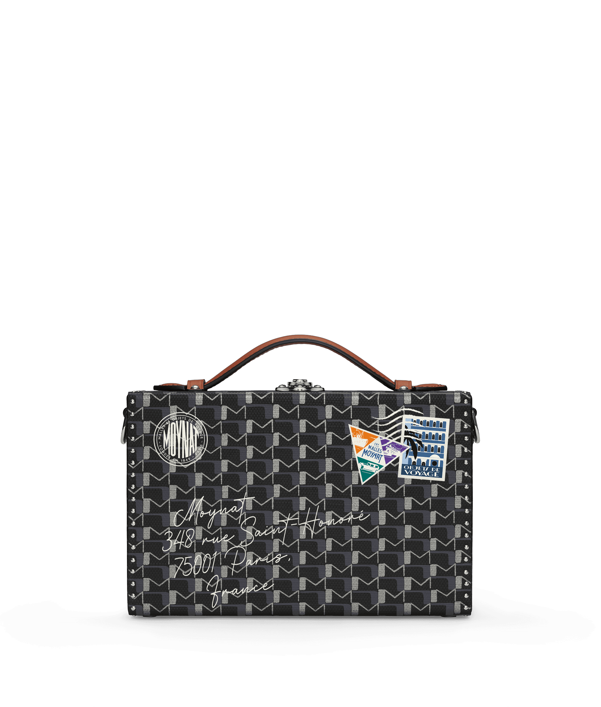 Little Suitcase in Carbon Silver — CI2157-0979
