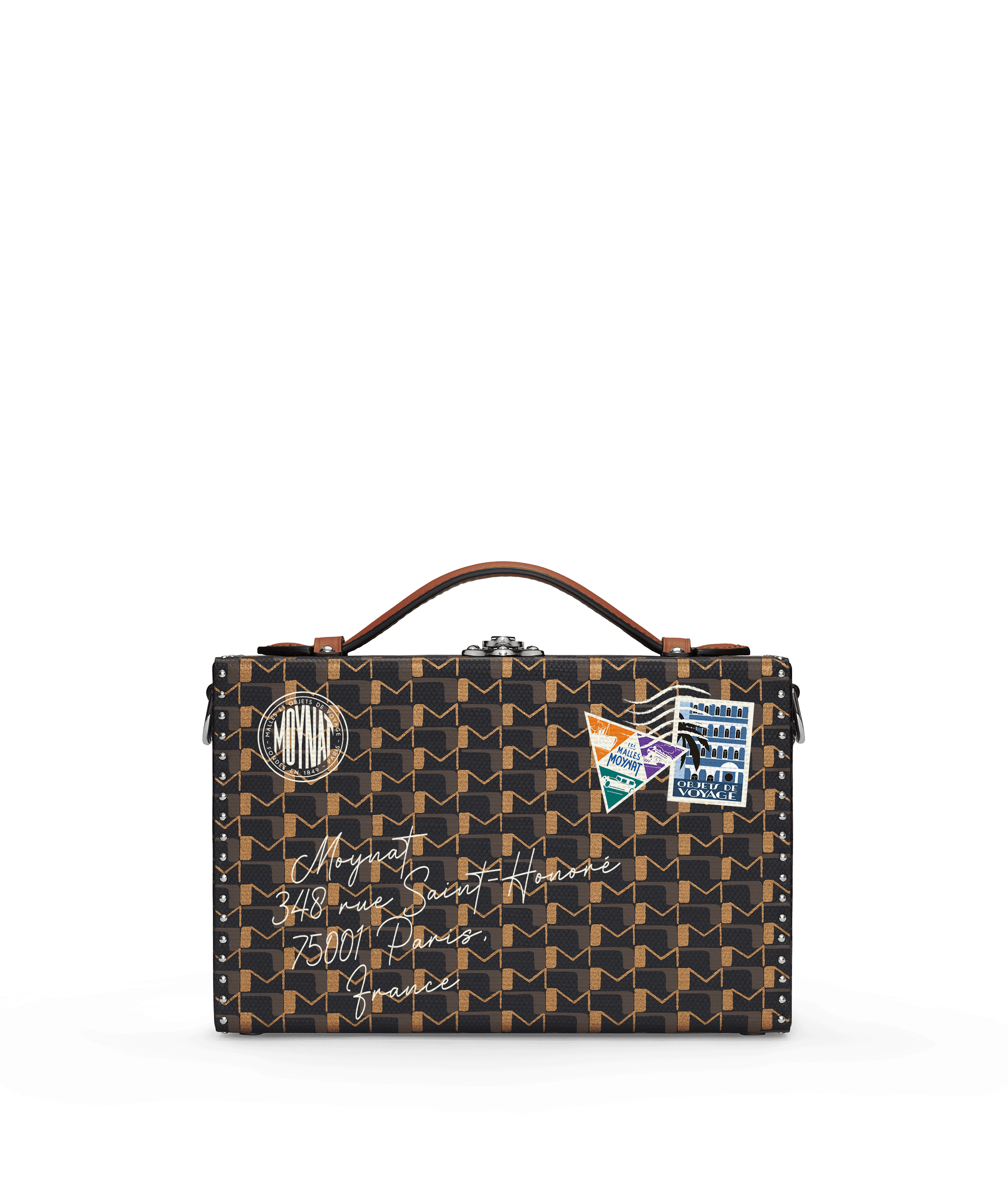 Little Suitcase in Carbon Bronze — CI2157-0980