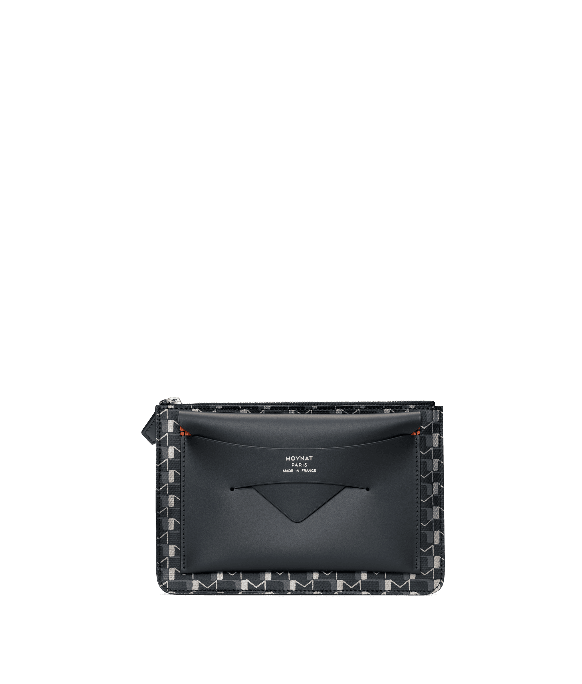 Trousse Enveloppe MM in Carbon Silver — C10661-0979