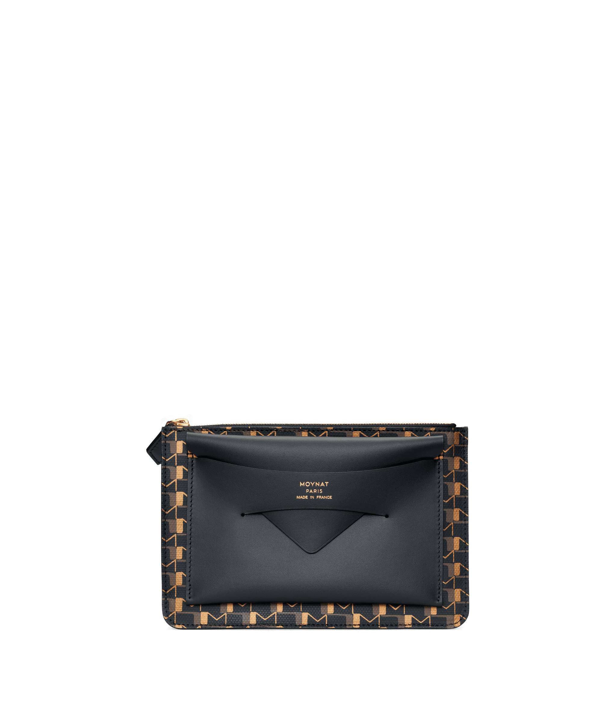 Trousse Enveloppe MM in Carbon Bronze — C10661-0980