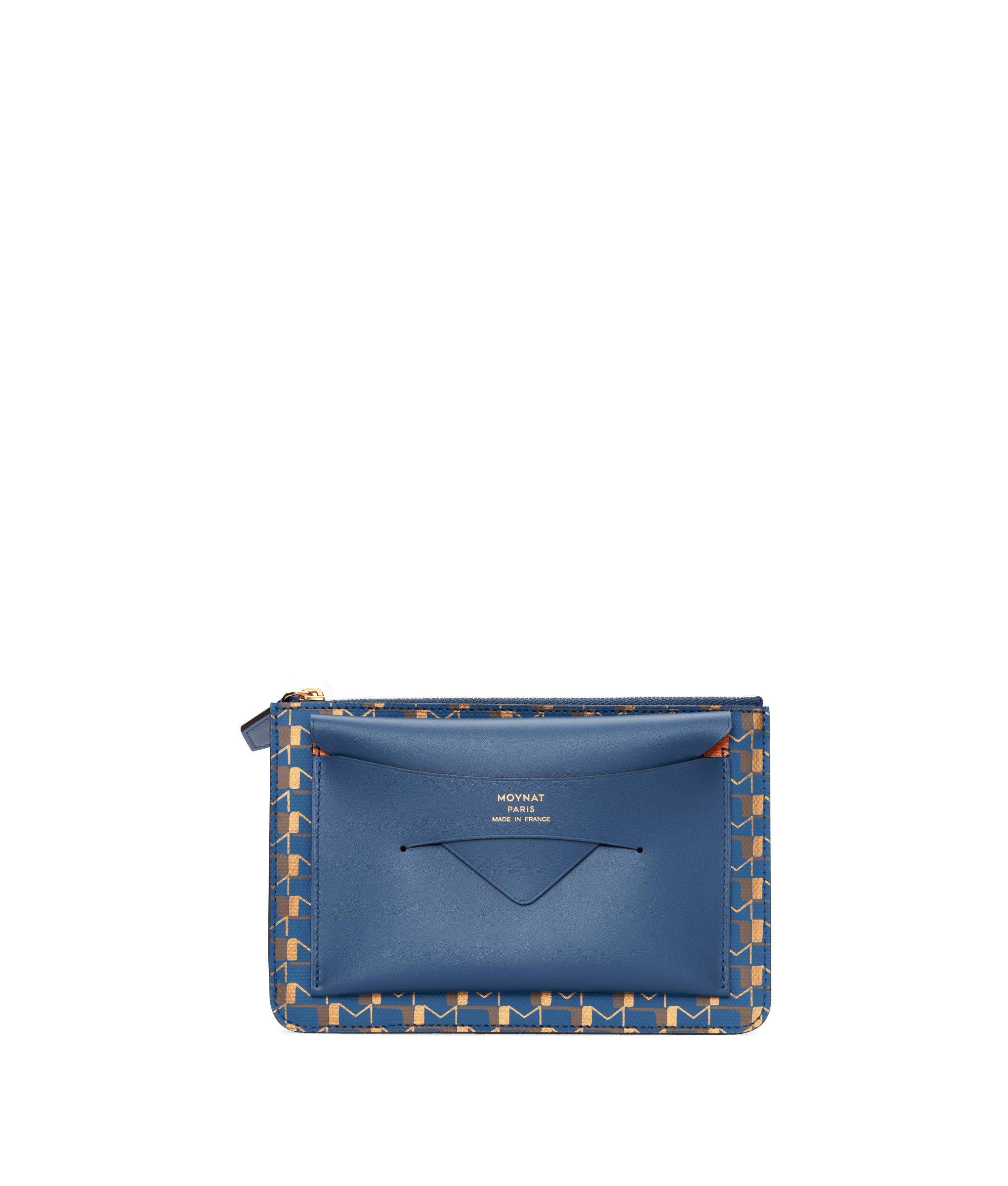 Trousse Enveloppe MM in Indigo Bronze — C10661-0981