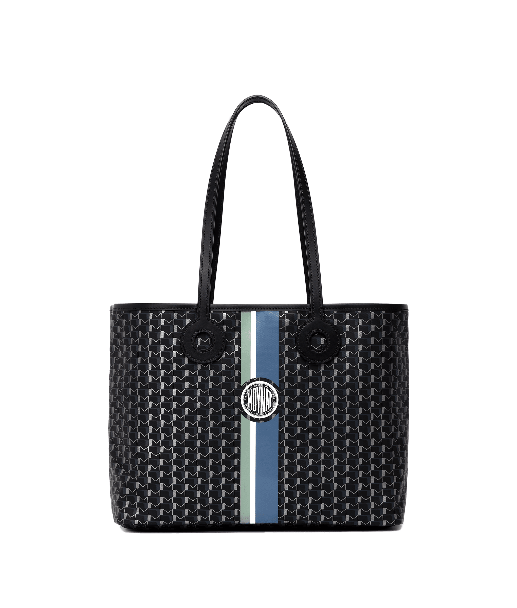 Oh! Tote Ruban MM in Carbon Silver — CI0672-0979