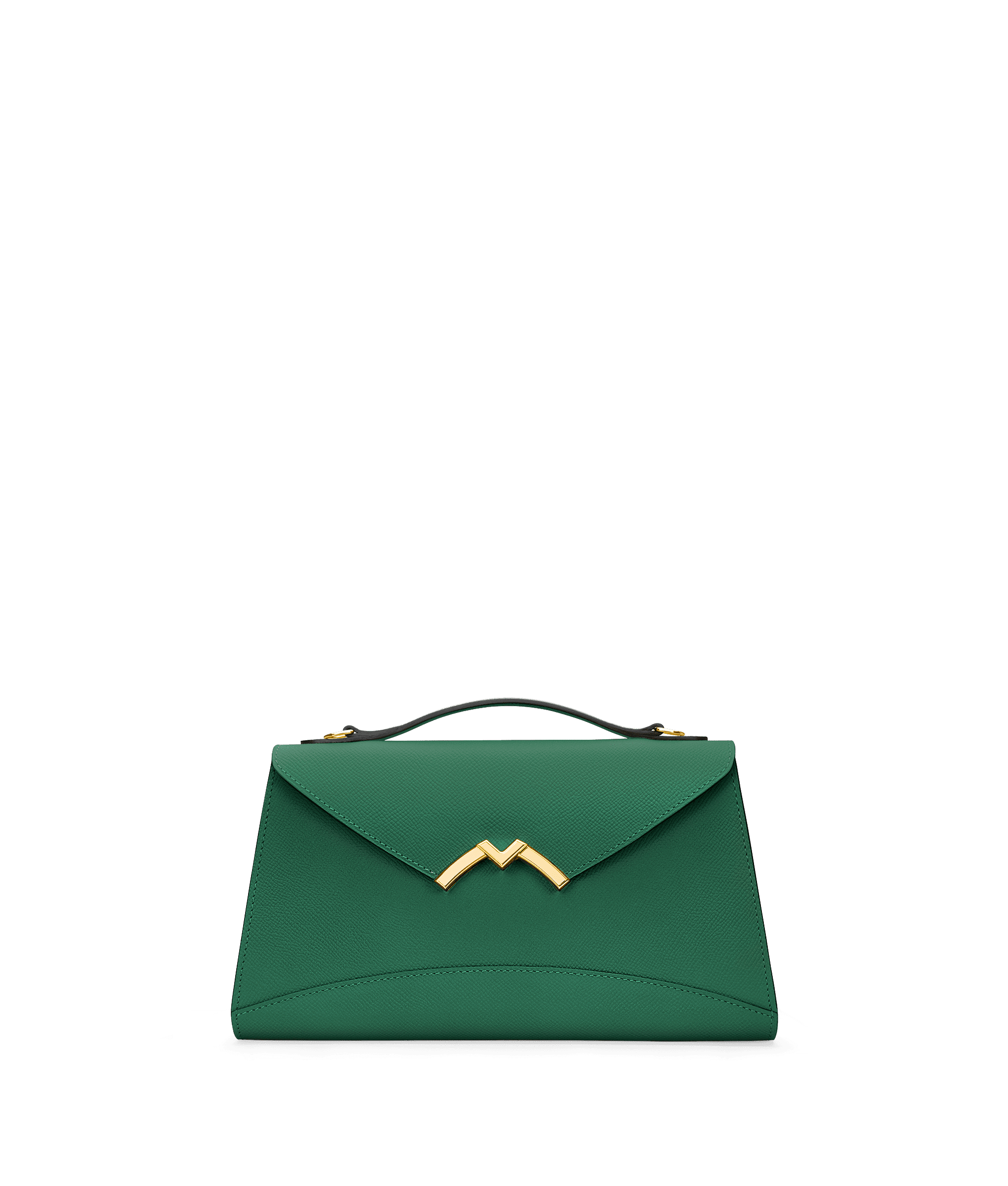 Gabrielle Clutch in Emerald — C10725-0650