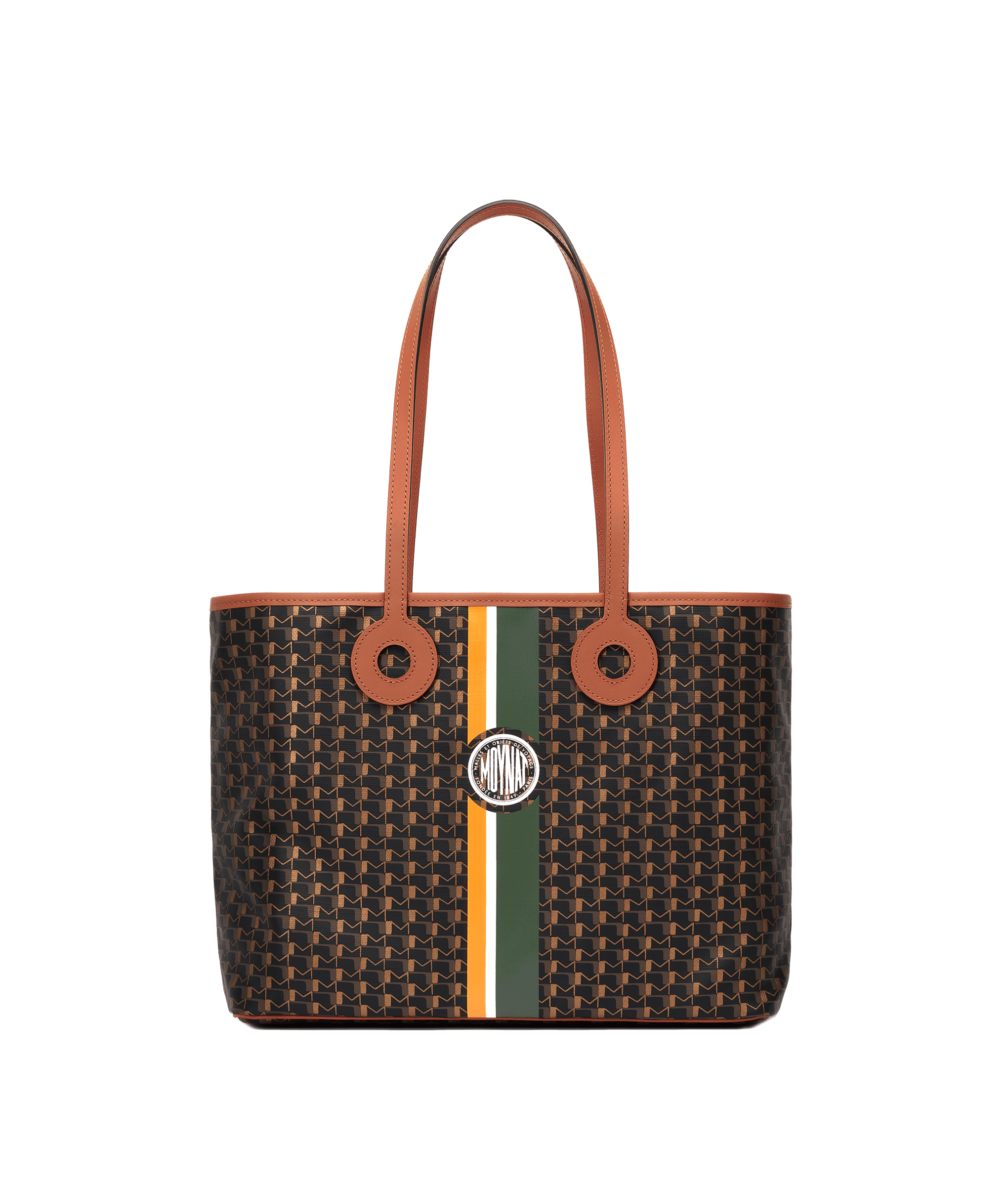 Oh! Tote Ruban Duo MM in Carbon Bronze Cognac — CI0748-T100
