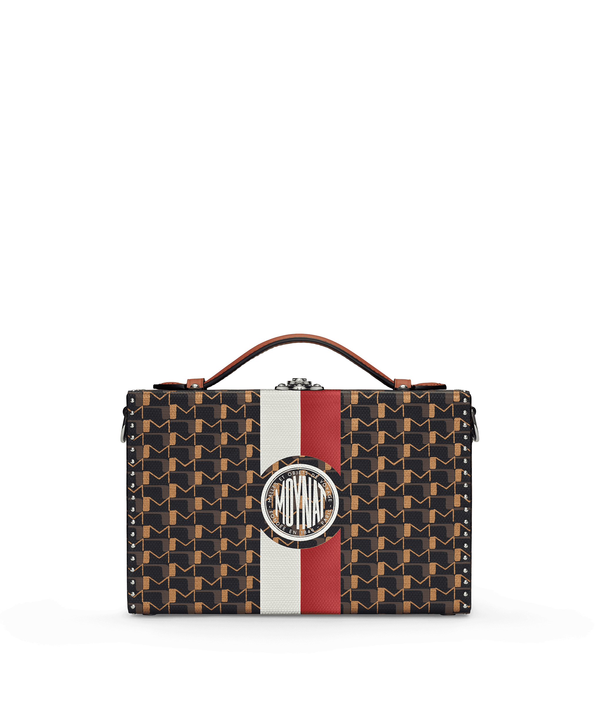Little Suitcase in Carbon Bronze Red — C20056-T100