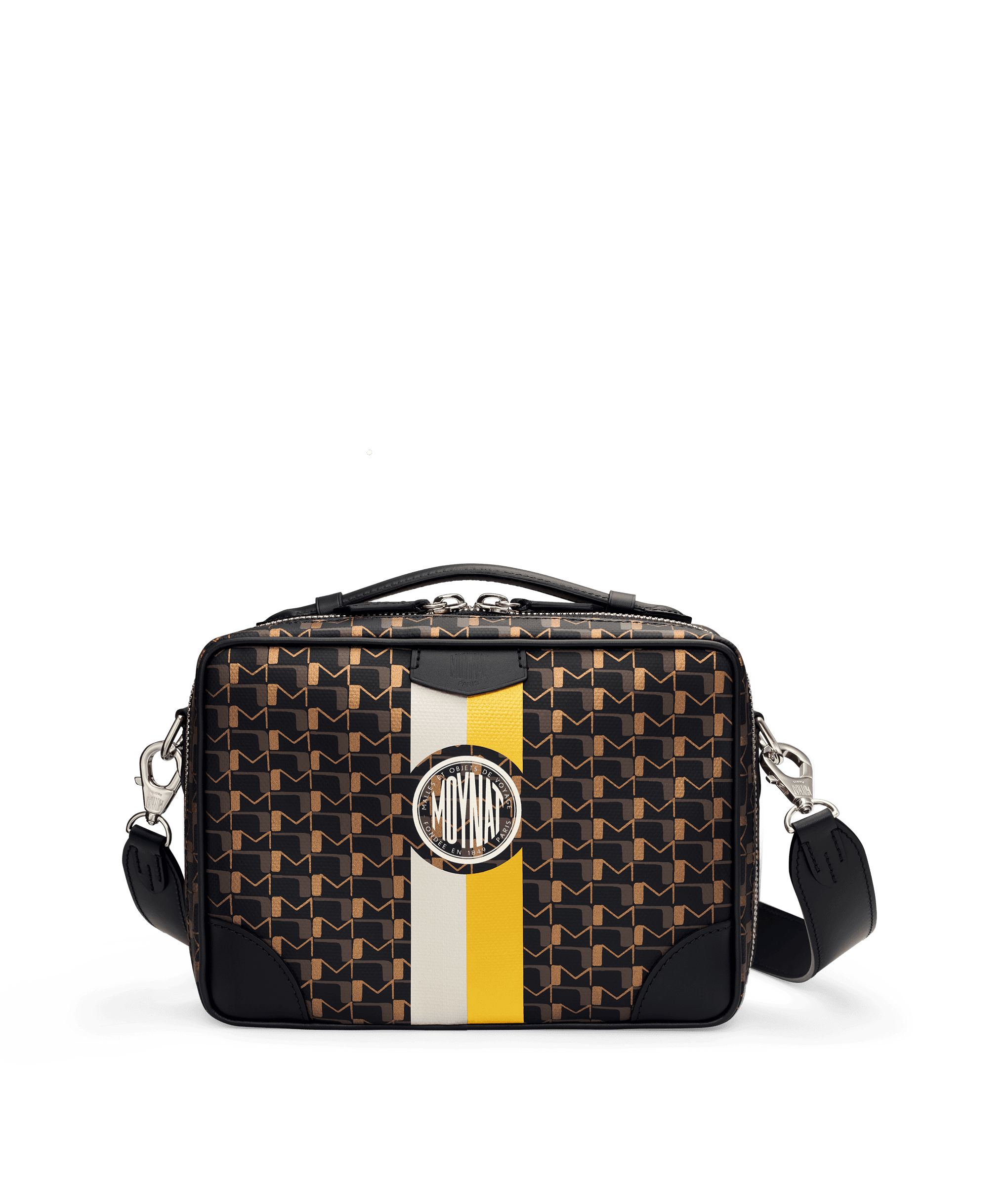 Oh! Camera Bag in Carbon Bronze Yellow — C20141-0980