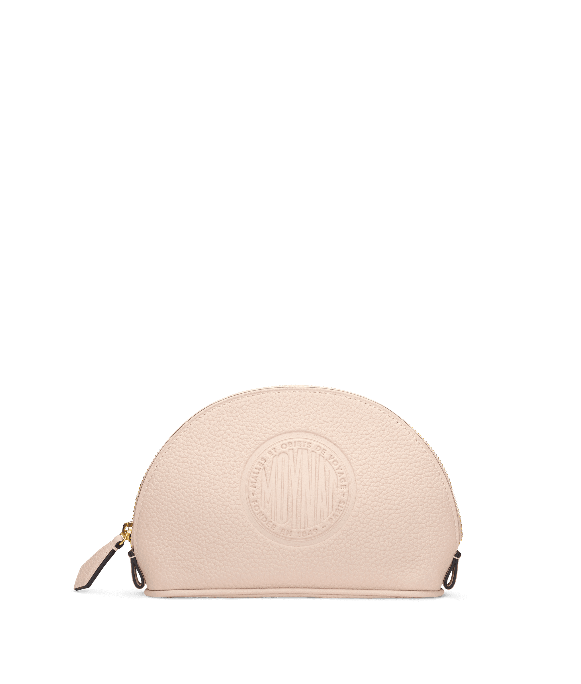 Zippy Vanity Pouch Medallion in Powder — CE0031-0112