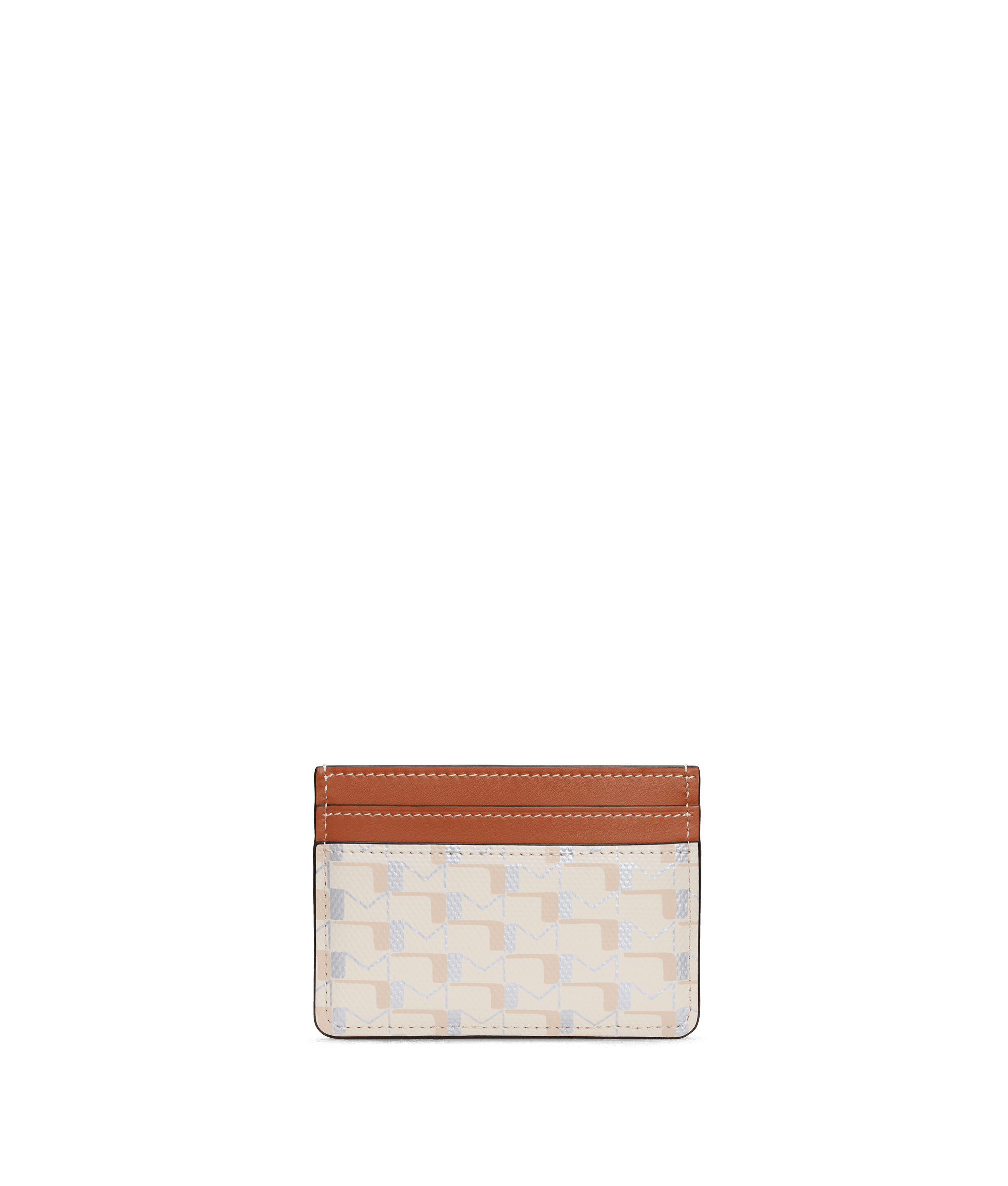 Oh! Card Holder in Greige Silver Cognac — CE0264-0978