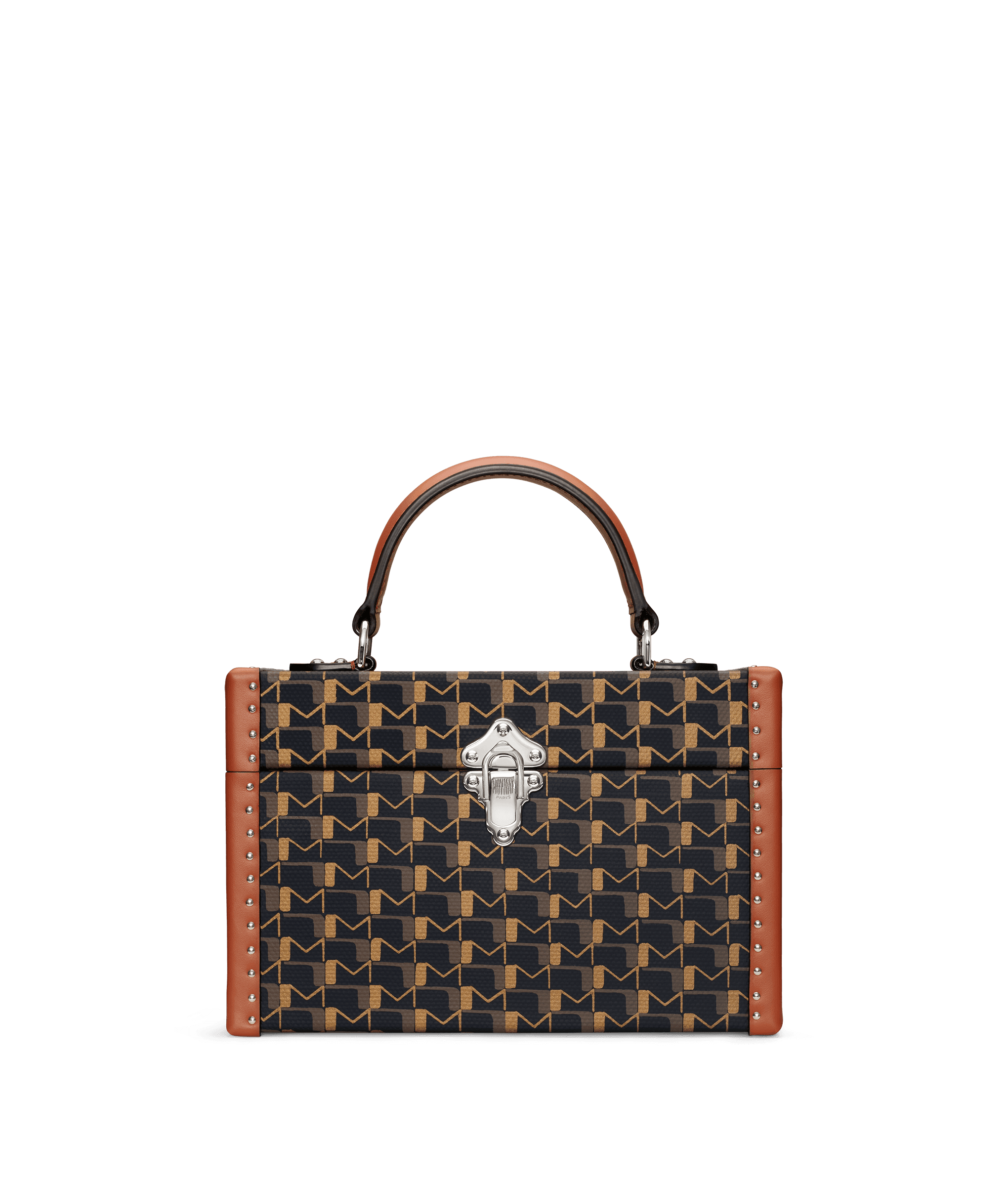 Vanity Box in Carbon Bronze Cognac — CI2110-T100