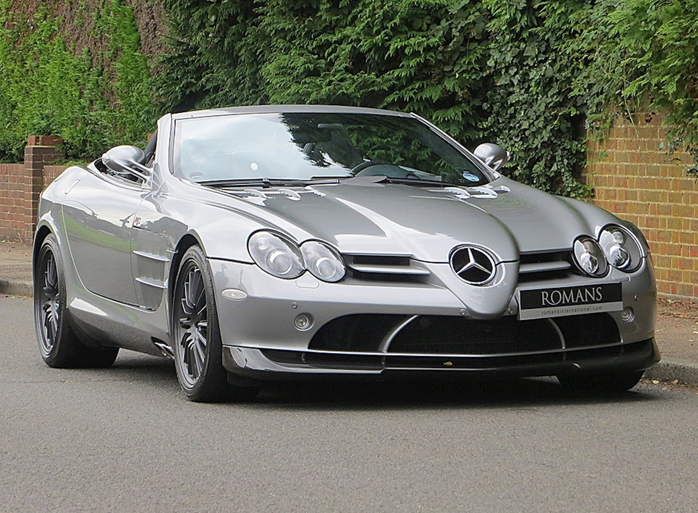 SLR McLaren Roadster 722 S — Crystal Antimony Grey