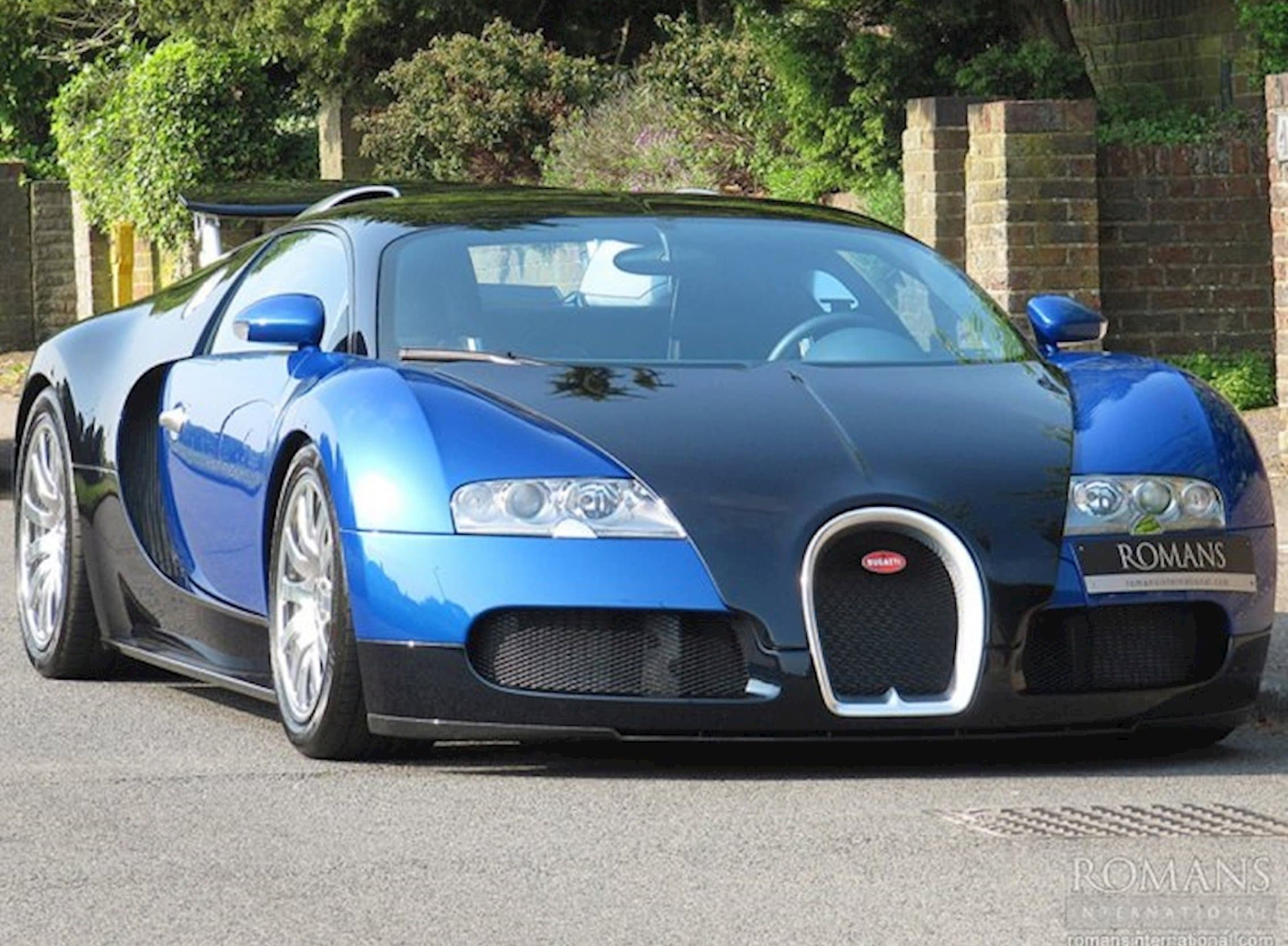 2007 Bugatti Veyron 16.4 — Black Blue Over Blue