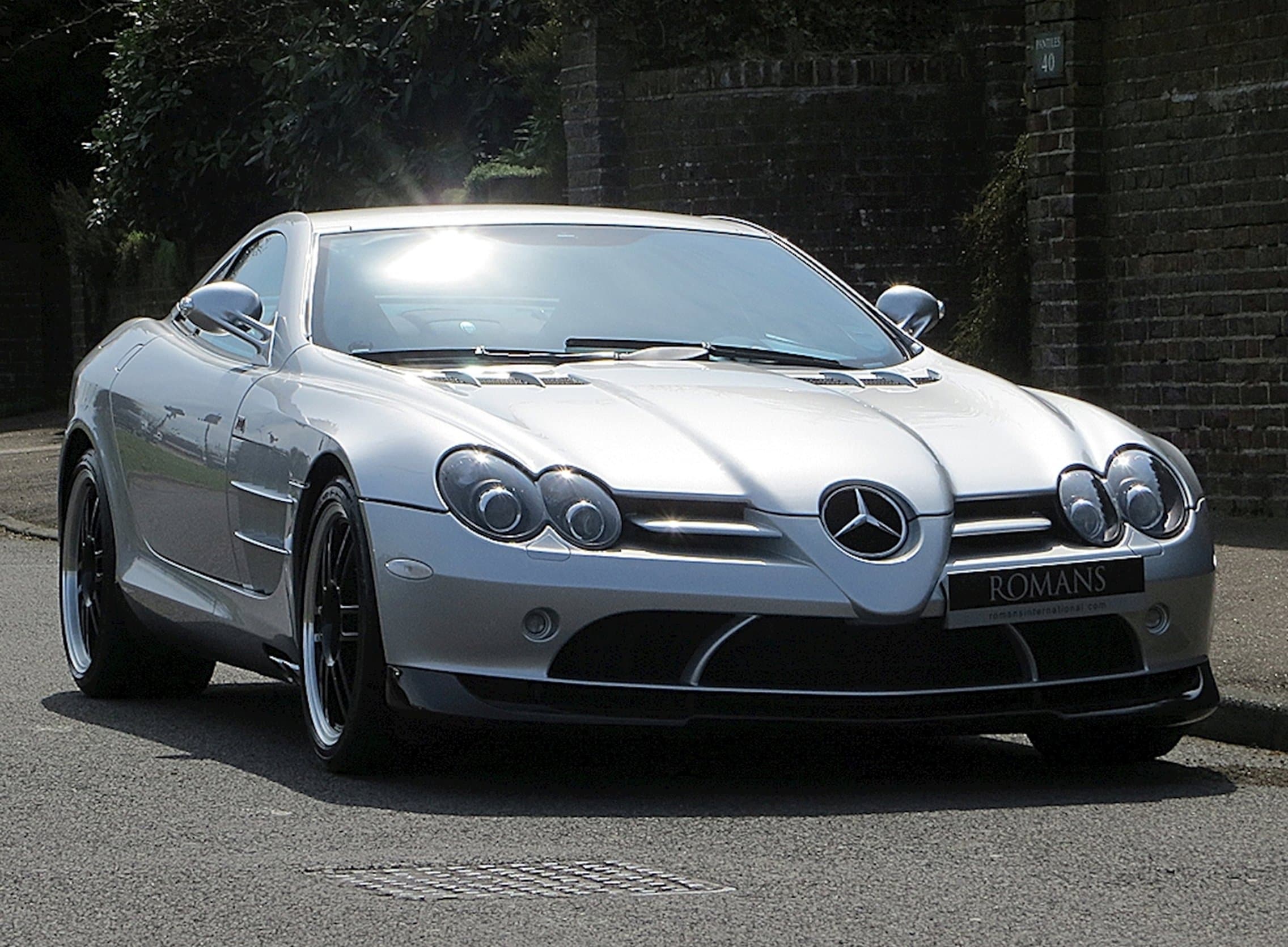 SLR McLaren 722 — Crystal Laurite Silver