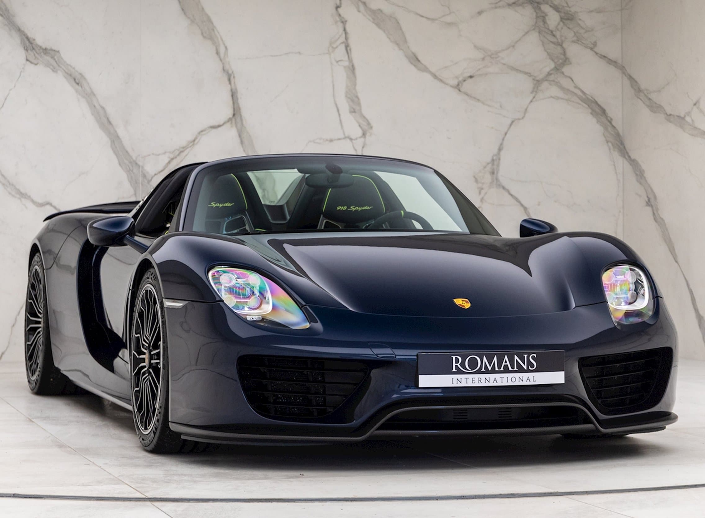 918 Spyder — Dark Blue Metallic