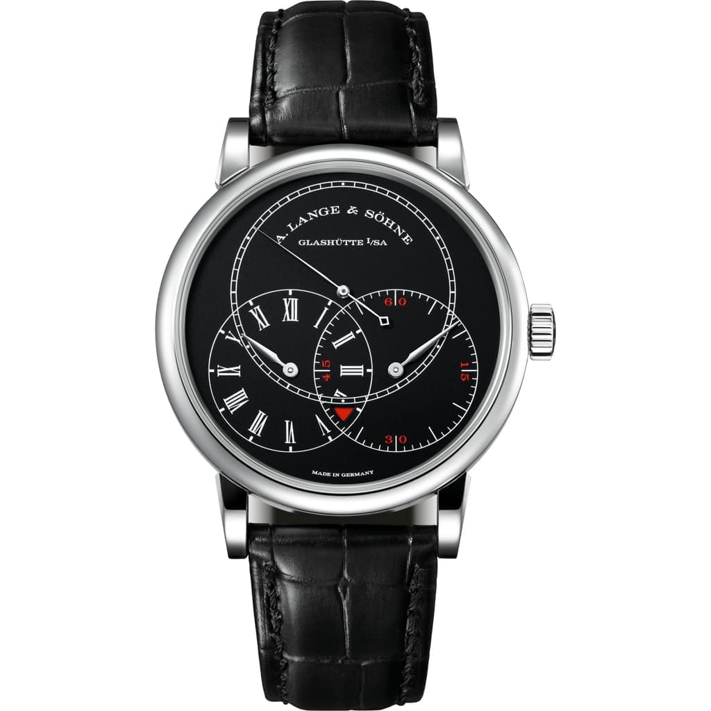 Richard Lange Jumping Seconds — White Gold — 252.029