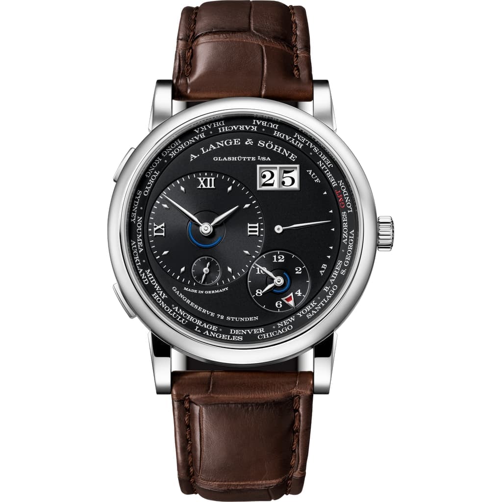 Lange 1 Time Zone — White Gold — 136.029