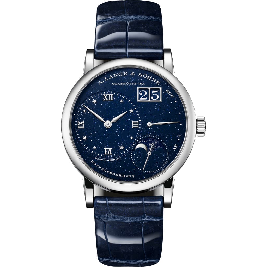 Little Lange 1 Moon Phase — White Gold — 182.086
