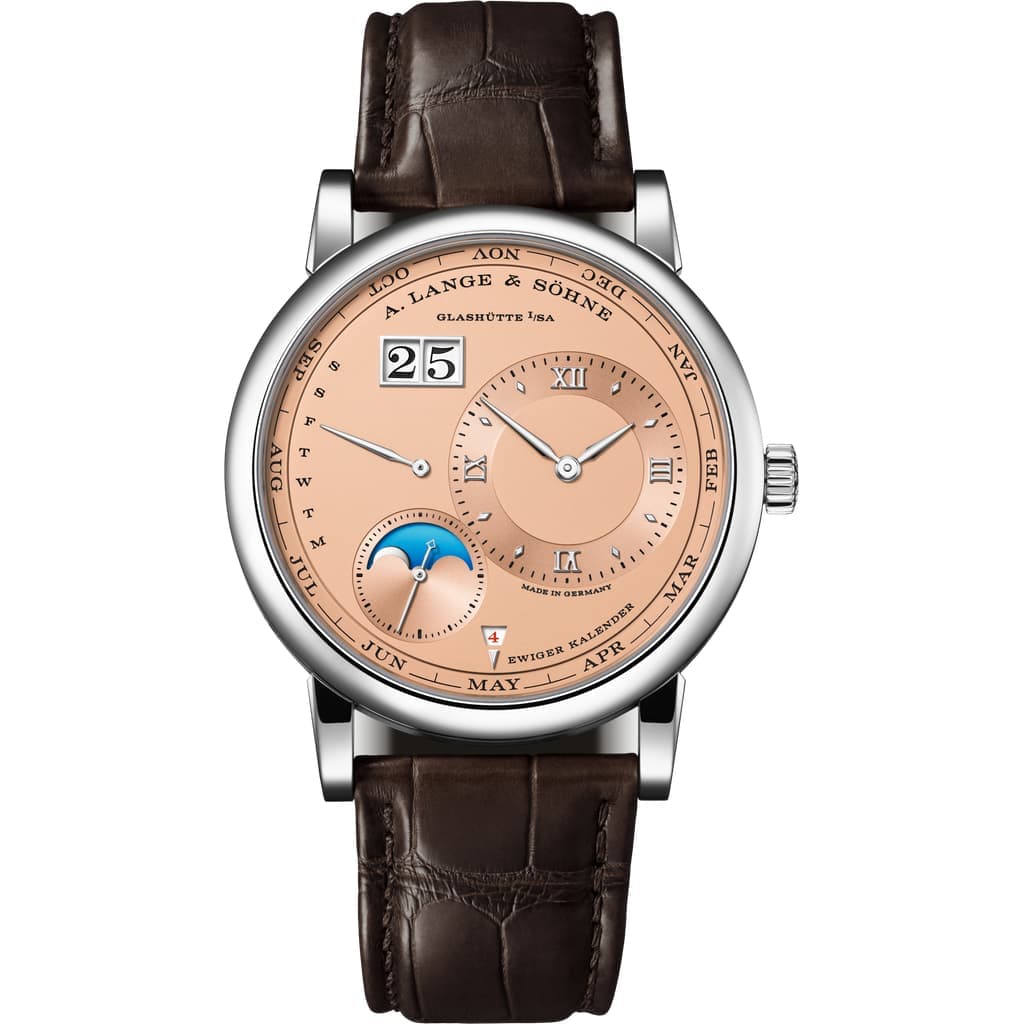 Lange 1 Perpetual Calendar — White Gold — 345.056