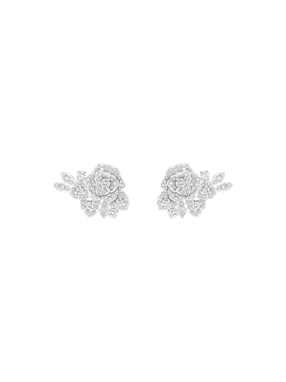 Rose earrings — G38U0097