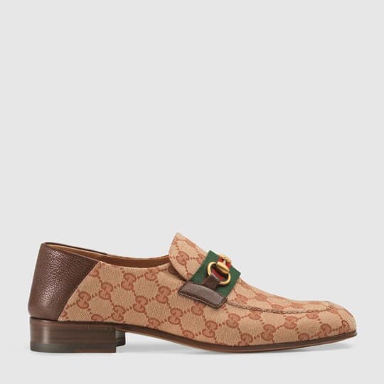 GG canvas Horsebit loafer — original GG canvas — 546223KY9Z08365