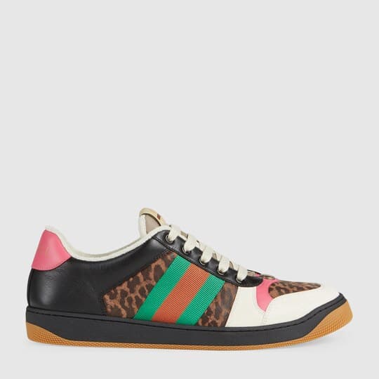Online Exclusive Men's Screener leopard print sneaker — 5839190PVO09575